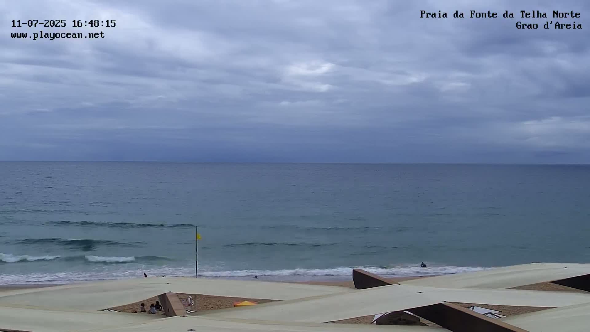 Praia da Fonte da Telha Beach, Costa de Caparica Live Cam - Almada, Setubal, Lisbon, Portugal
