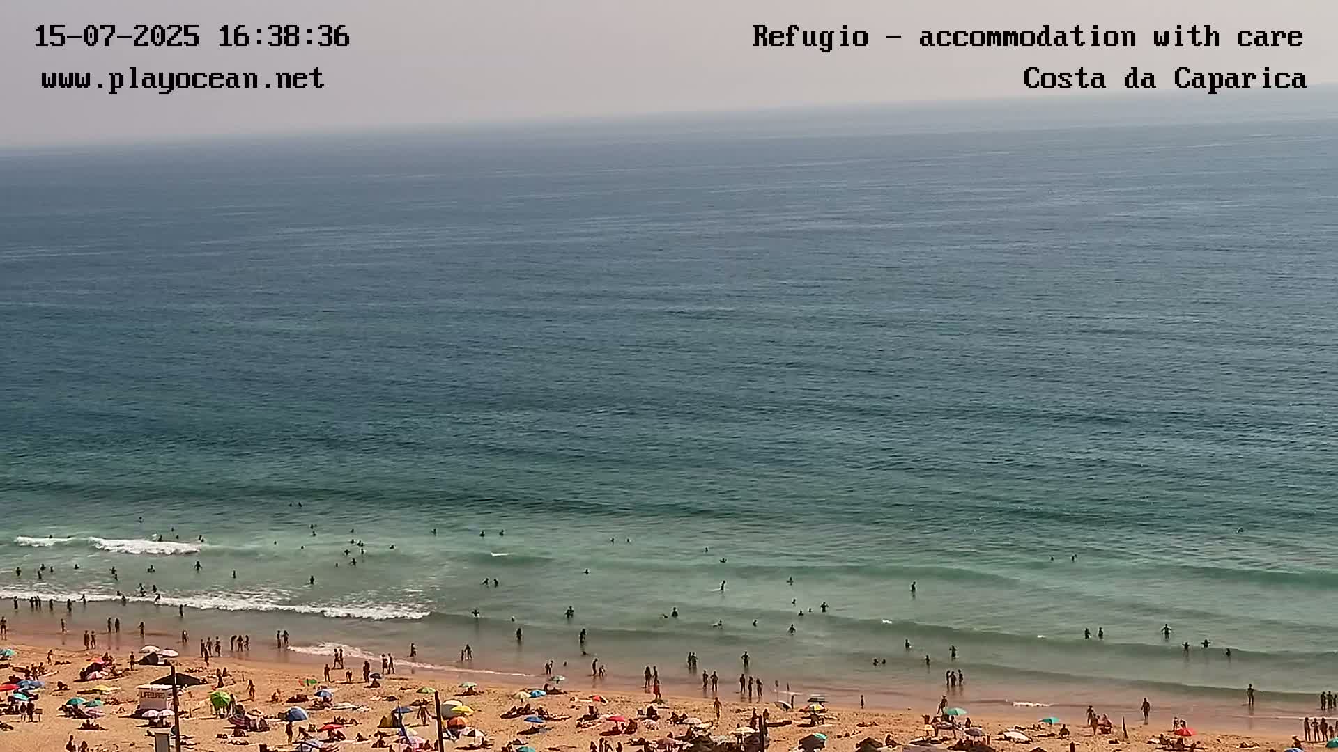 Praia da Fonte da Telha Beach, Costa de Caparica Live Cam - Almada, Setubal, Lisbon, Portugal