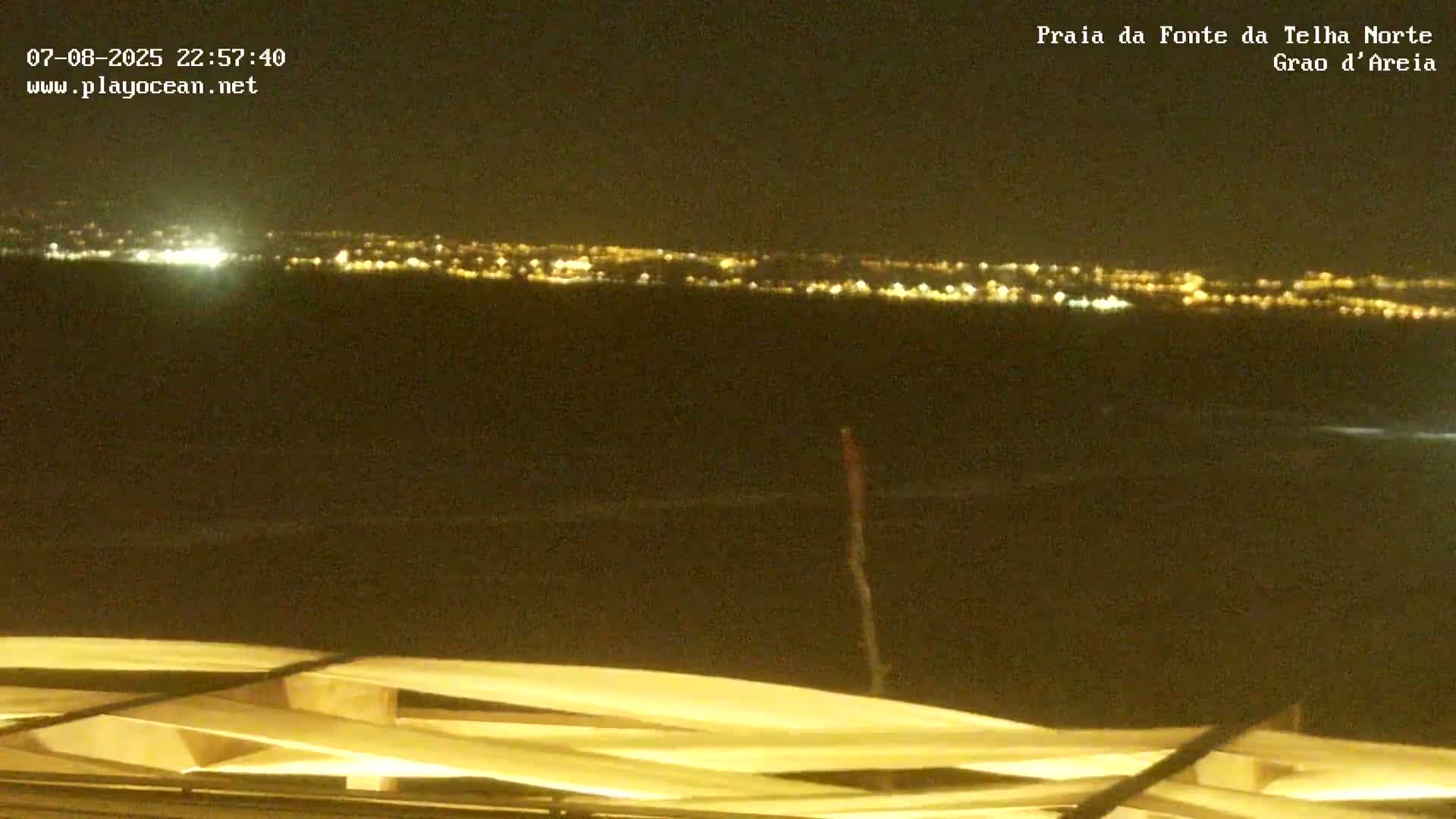 Praia da Fonte da Telha Beach, Costa de Caparica Live Cam - Almada, Setubal, Lisbon, Portugal