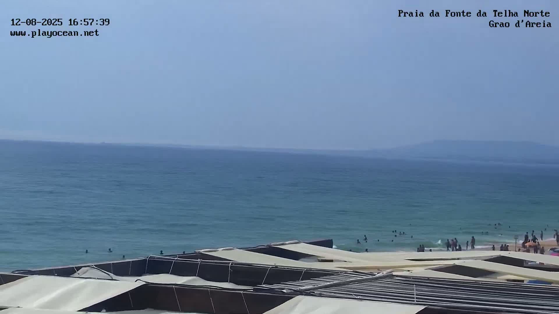 Praia da Fonte da Telha Beach, Costa de Caparica Live Cam - Almada, Setubal, Lisbon, Portugal