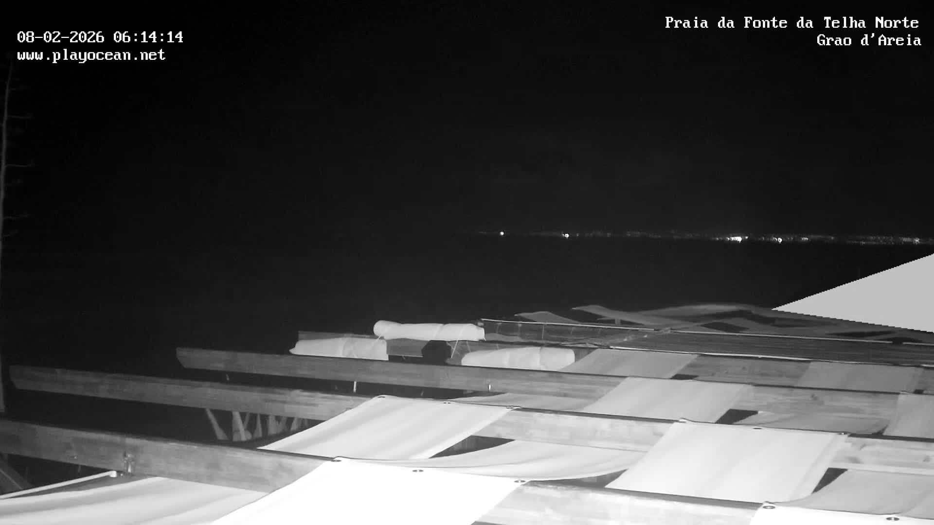 Praia da Fonte da Telha Beach, Costa de Caparica Live Cam - Almada, Setubal, Lisbon, Portugal