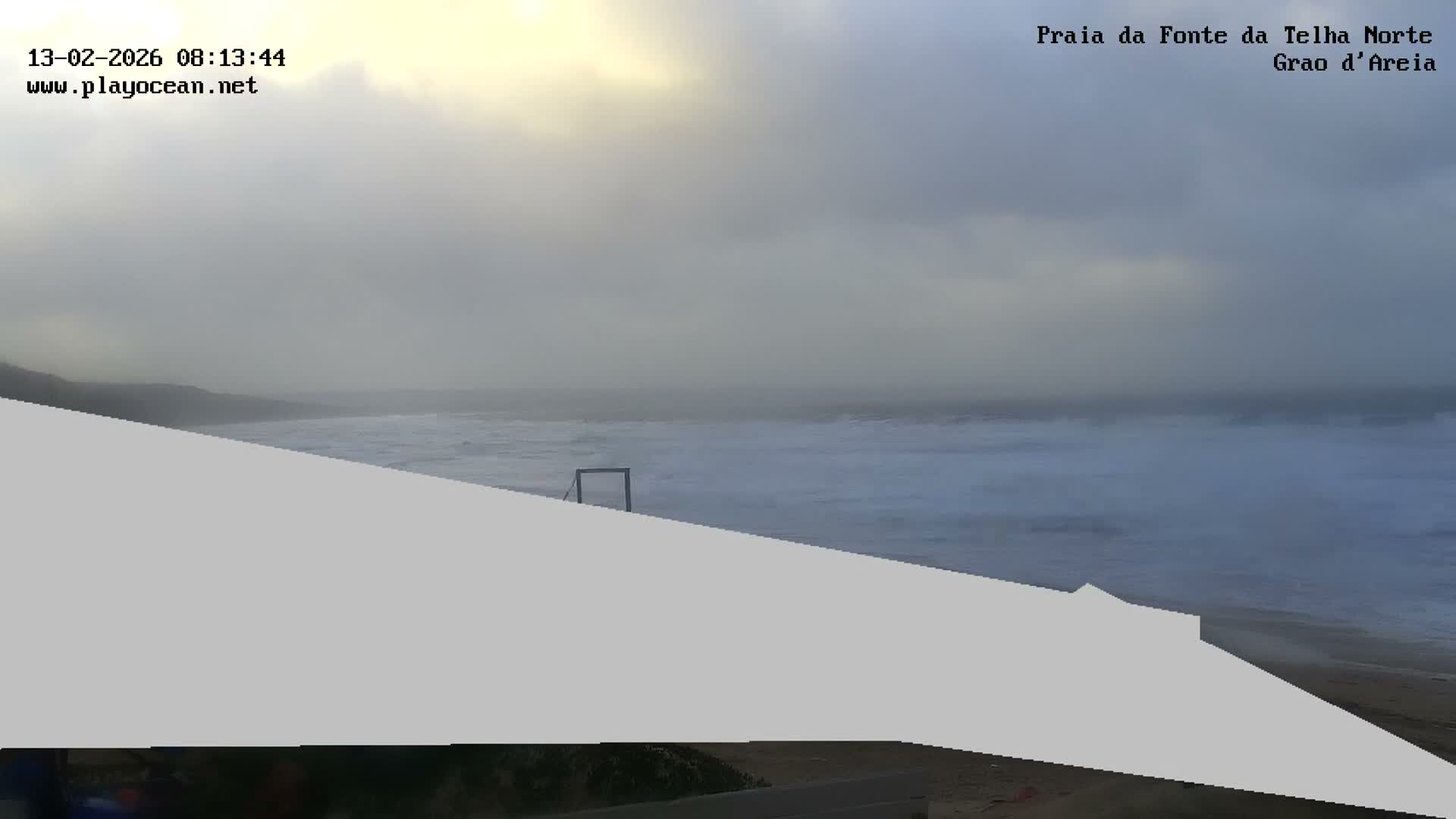 Praia da Fonte da Telha Beach, Costa de Caparica Live Cam - Almada, Setubal, Lisbon, Portugal
