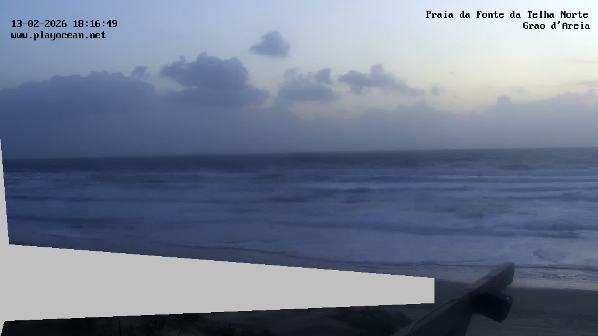 Praia da Fonte da Telha Beach, Costa de Caparica Live Cam - Almada, Setubal, Lisbon, Portugal