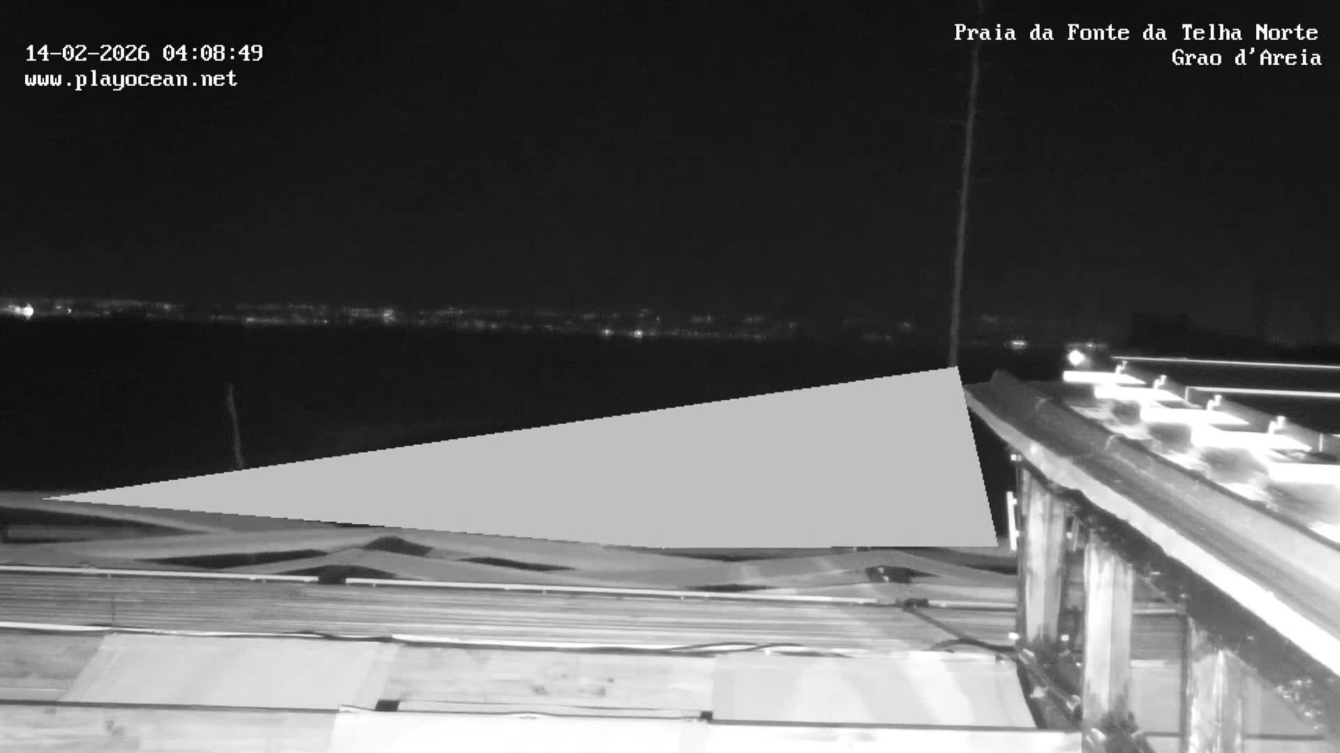 Praia da Fonte da Telha Beach, Costa de Caparica Live Cam - Almada, Setubal, Lisbon, Portugal