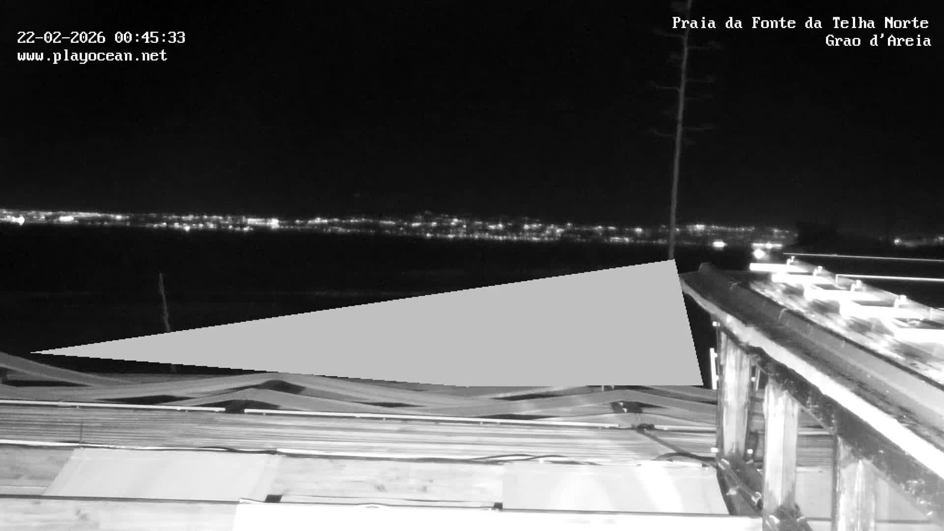 Praia da Fonte da Telha Beach, Costa de Caparica Live Cam - Almada, Setubal, Lisbon, Portugal