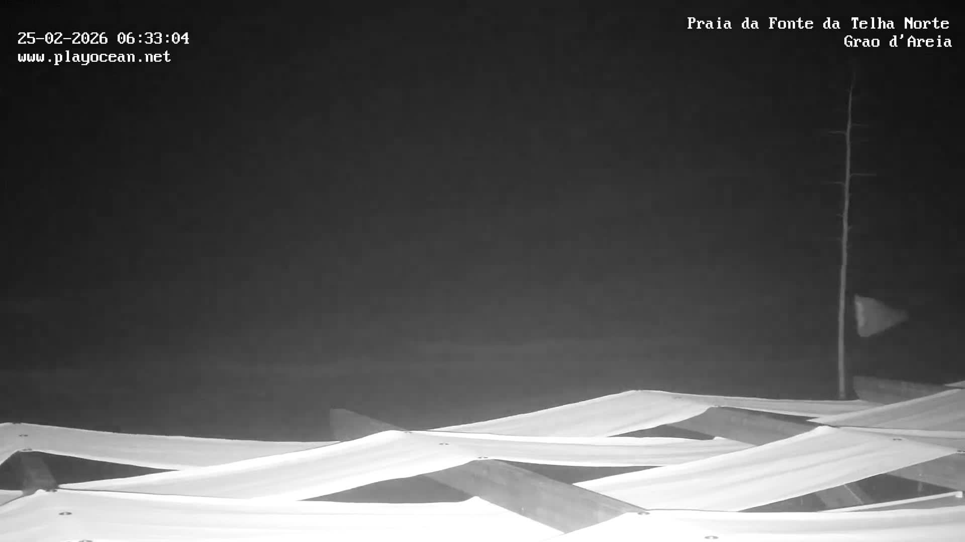 Praia da Fonte da Telha Beach, Costa de Caparica Live Cam - Almada, Setubal, Lisbon, Portugal