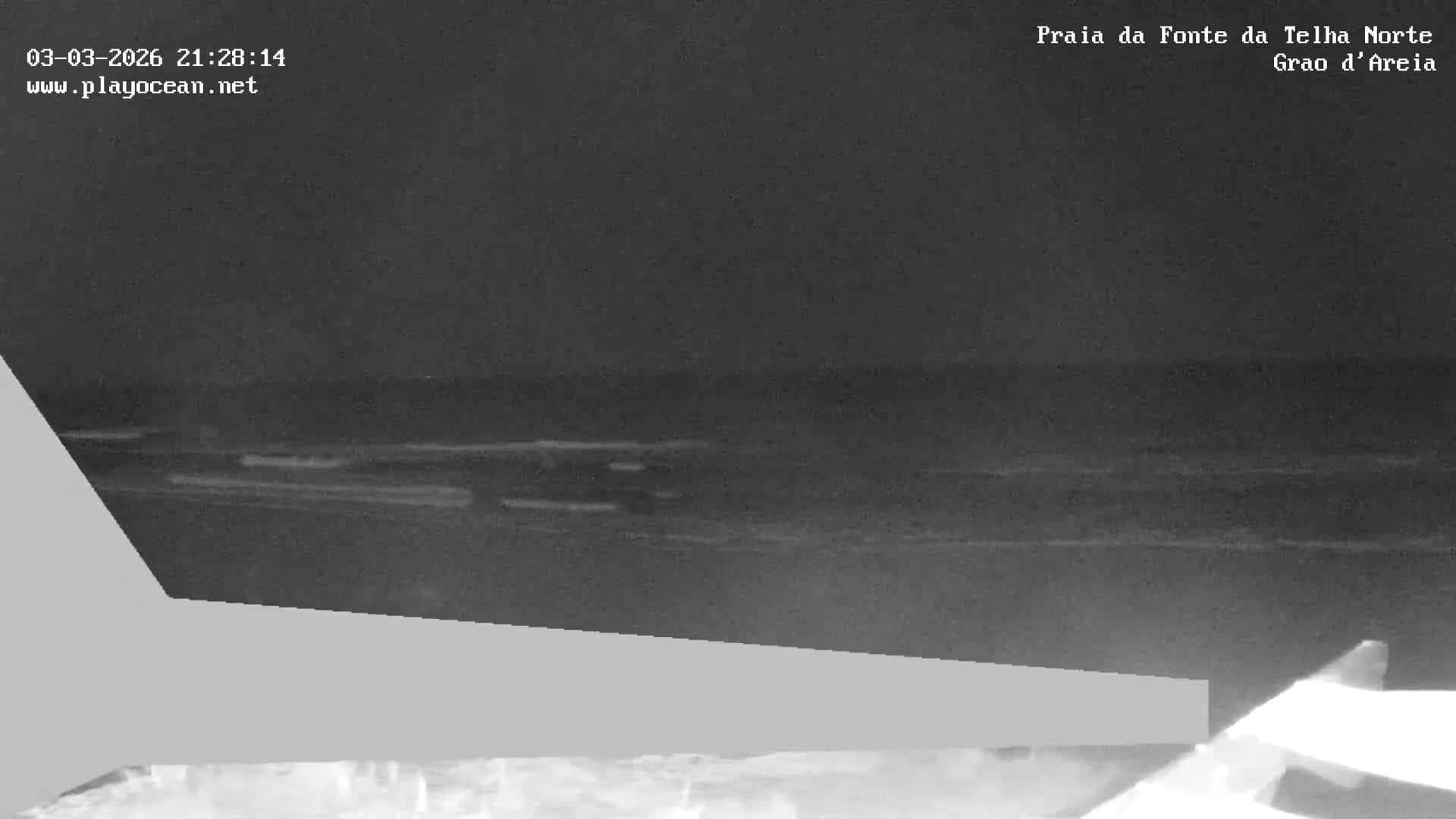 Praia da Fonte da Telha Beach, Costa de Caparica Live Cam - Almada, Setubal, Lisbon, Portugal