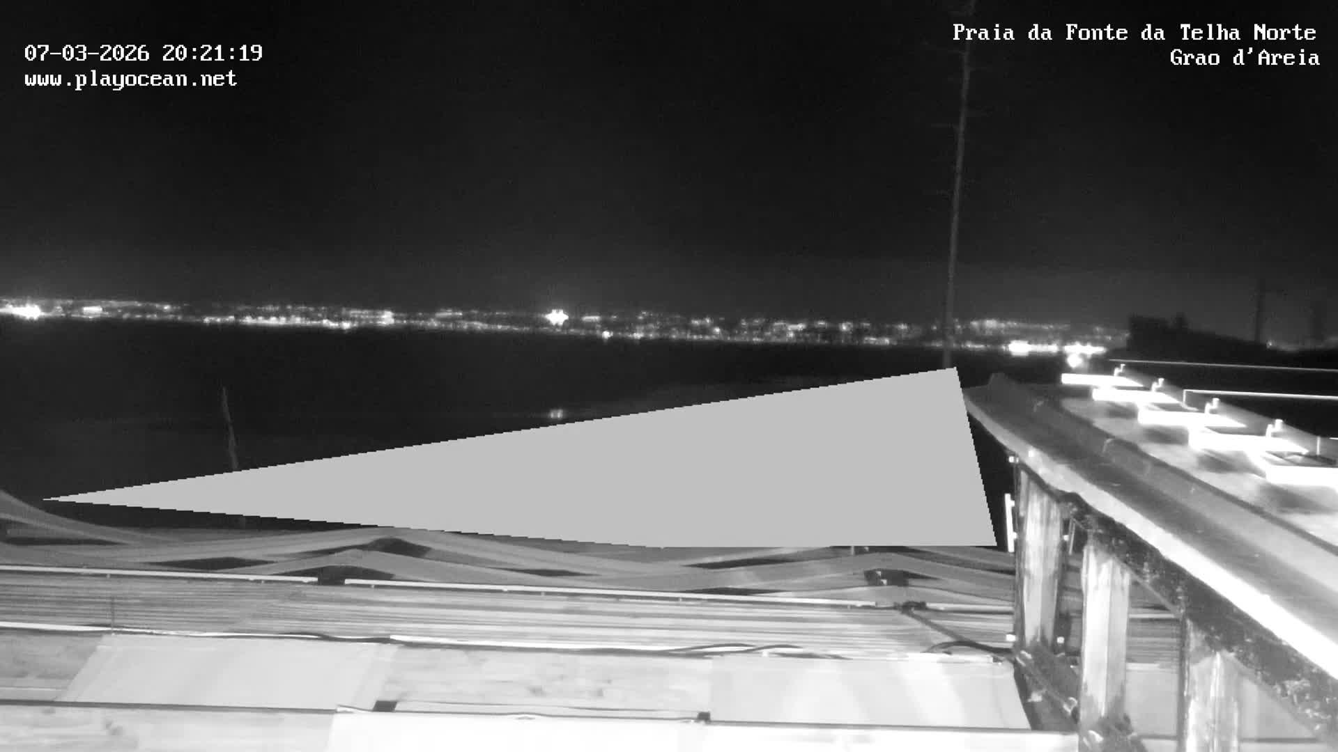 Praia da Fonte da Telha Beach, Costa de Caparica Live Cam - Almada, Setubal, Lisbon, Portugal