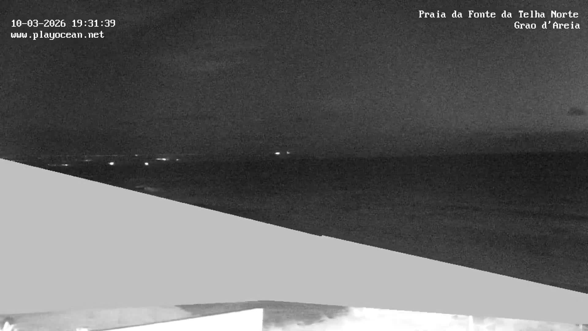 Praia da Fonte da Telha Beach, Costa de Caparica Live Cam - Almada, Setubal, Lisbon, Portugal