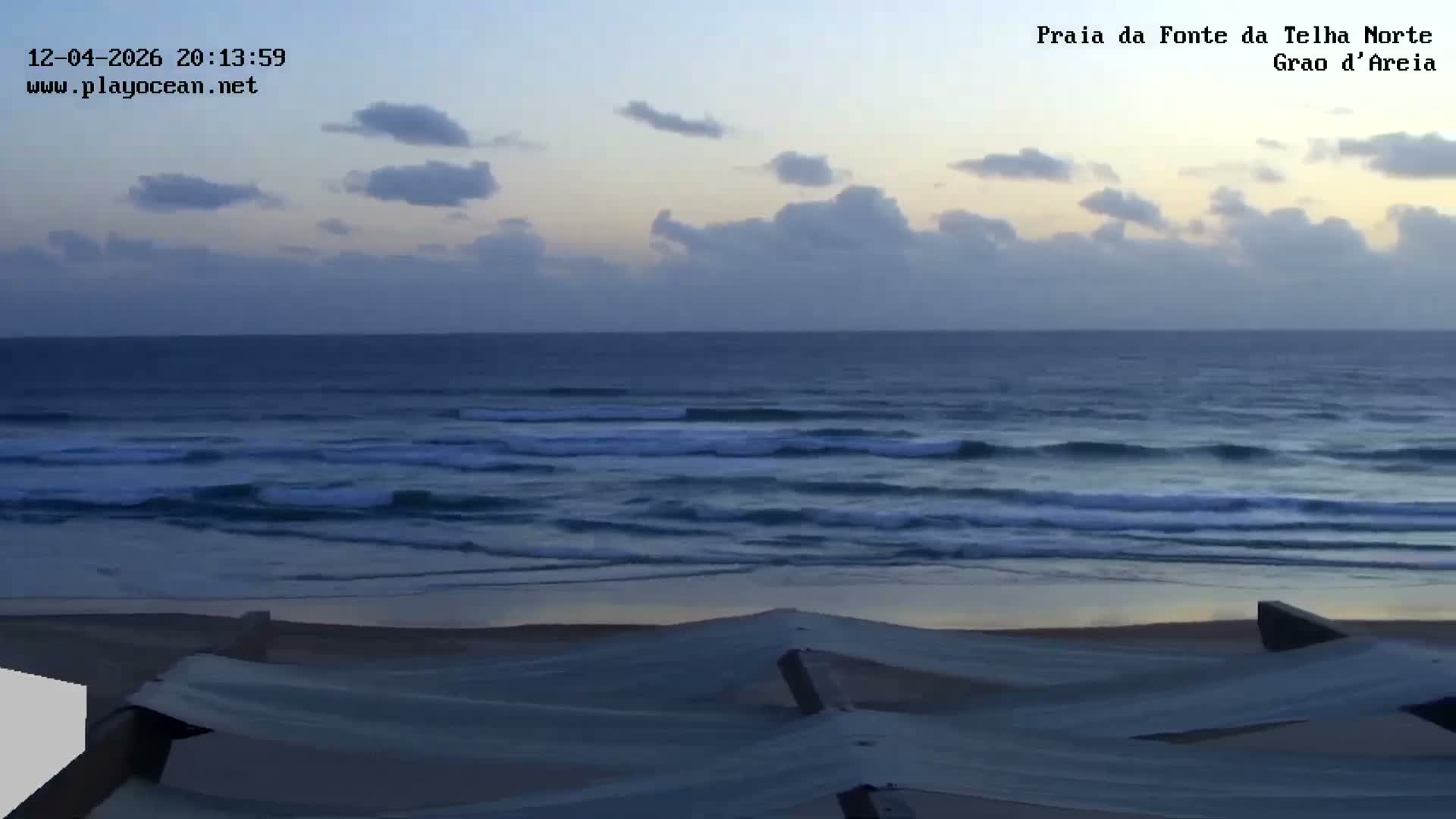 Praia da Fonte da Telha Beach, Costa de Caparica Live Cam - Almada, Setubal, Lisbon, Portugal