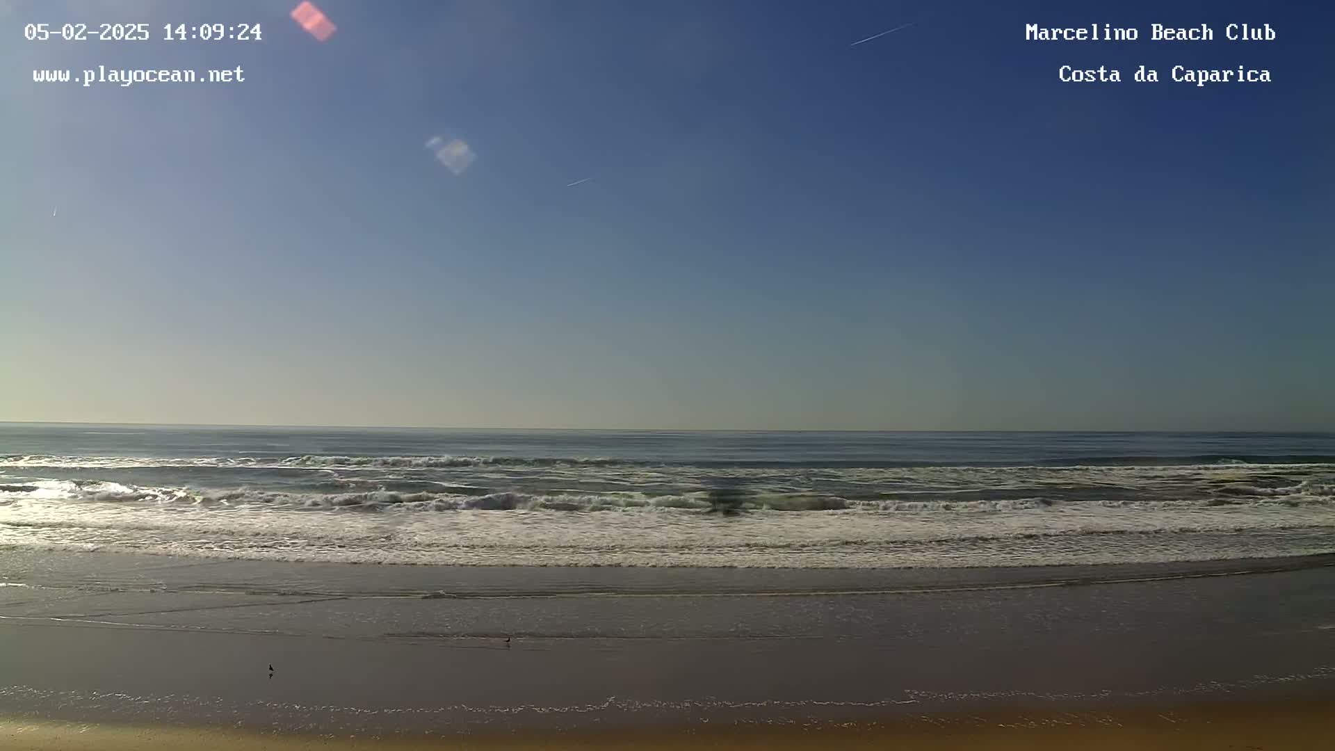  Praia de Santo Antonio Beach , Costa da Caparica Live Cam - Almada, Setubal, Portugal