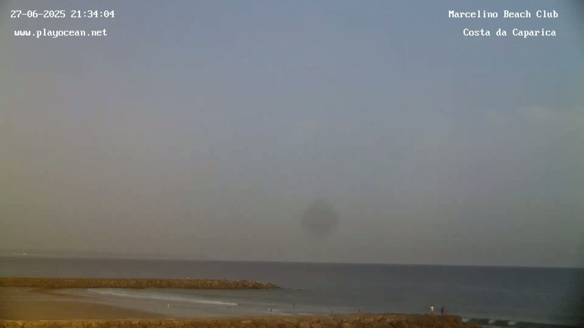 Praia de Santo Antonio Beach , Costa da Caparica Live Cam - Almada, Setubal, Lisbon,  Portugal