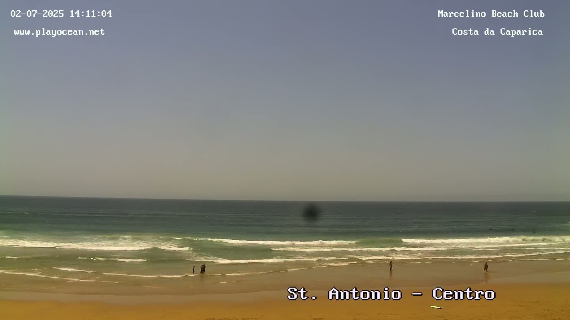 Praia de Santo Antonio Beach , Costa da Caparica Live Cam - Almada, Setubal, Lisbon,  Portugal