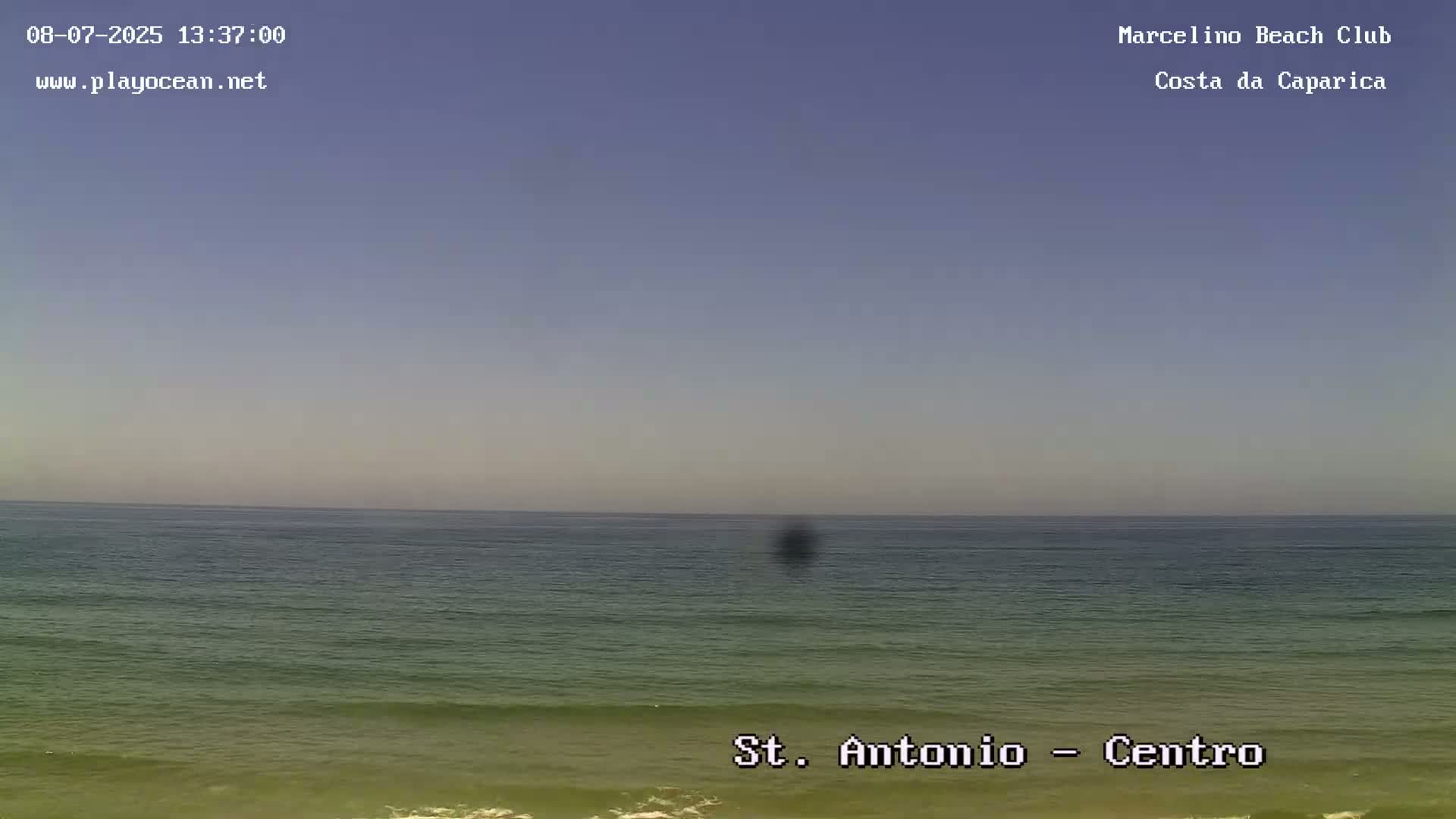 Praia de Santo Antonio Beach , Costa da Caparica Live Cam - Almada, Setubal, Lisbon,  Portugal