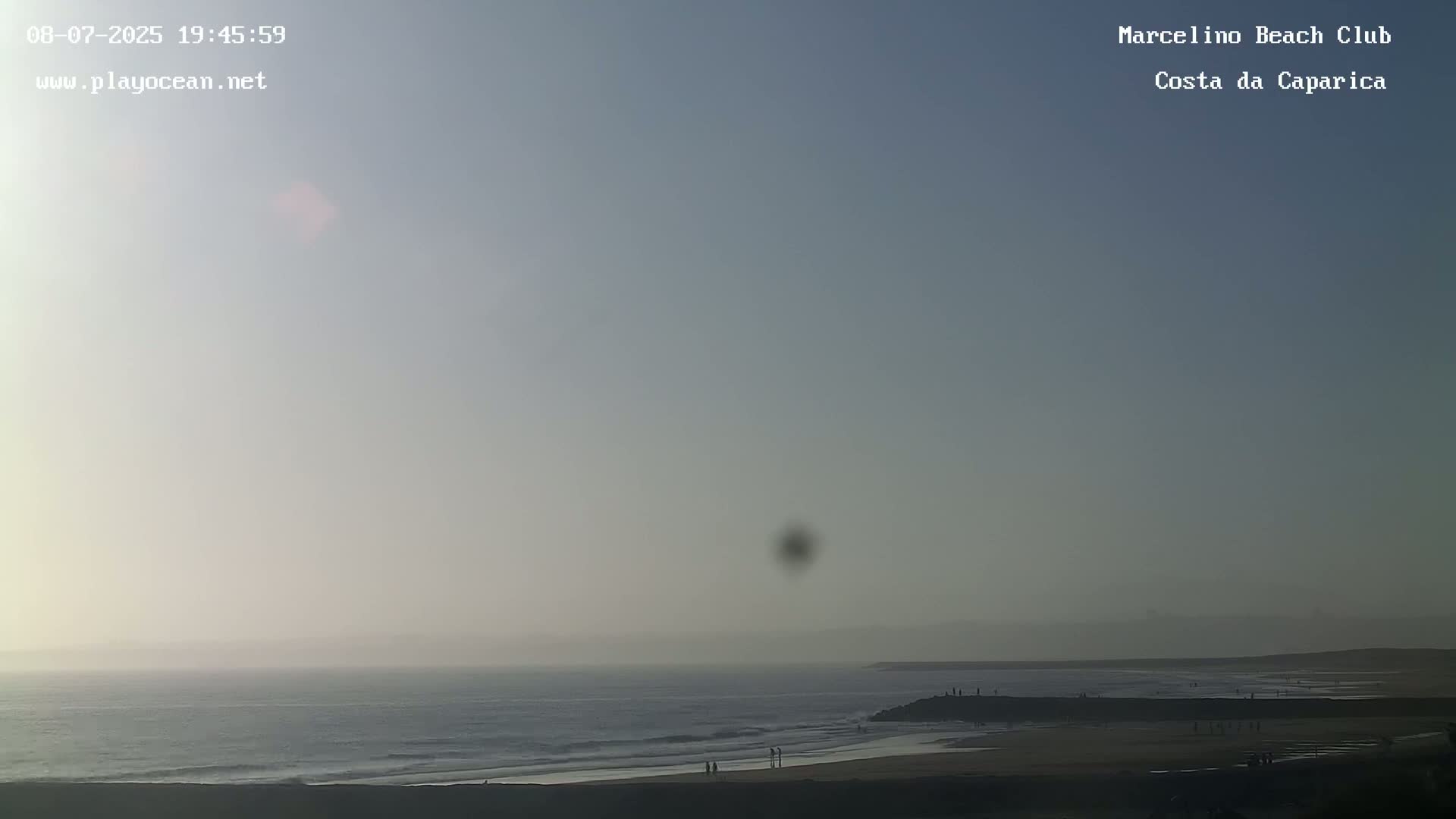 Praia de Santo Antonio Beach , Costa da Caparica Live Cam - Almada, Setubal, Lisbon,  Portugal
