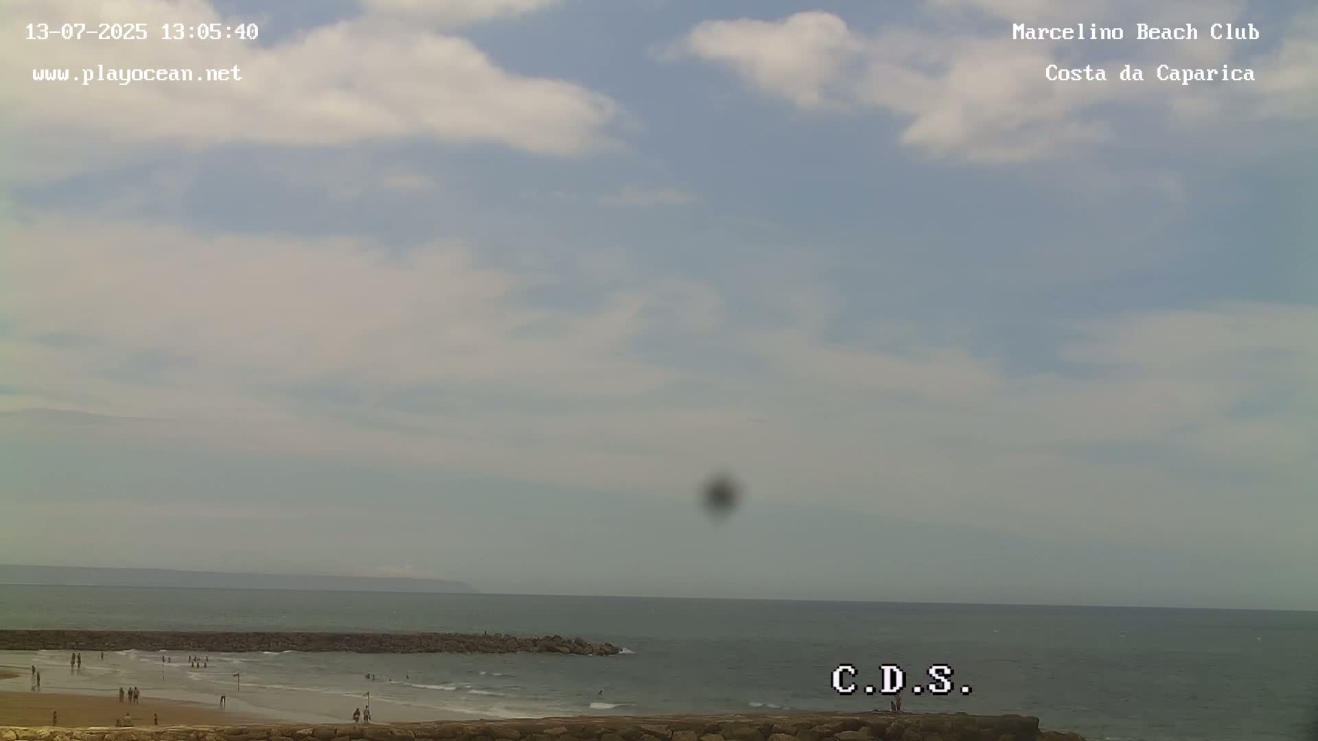 Praia de Santo Antonio Beach , Costa da Caparica Live Cam - Almada, Setubal, Lisbon,  Portugal