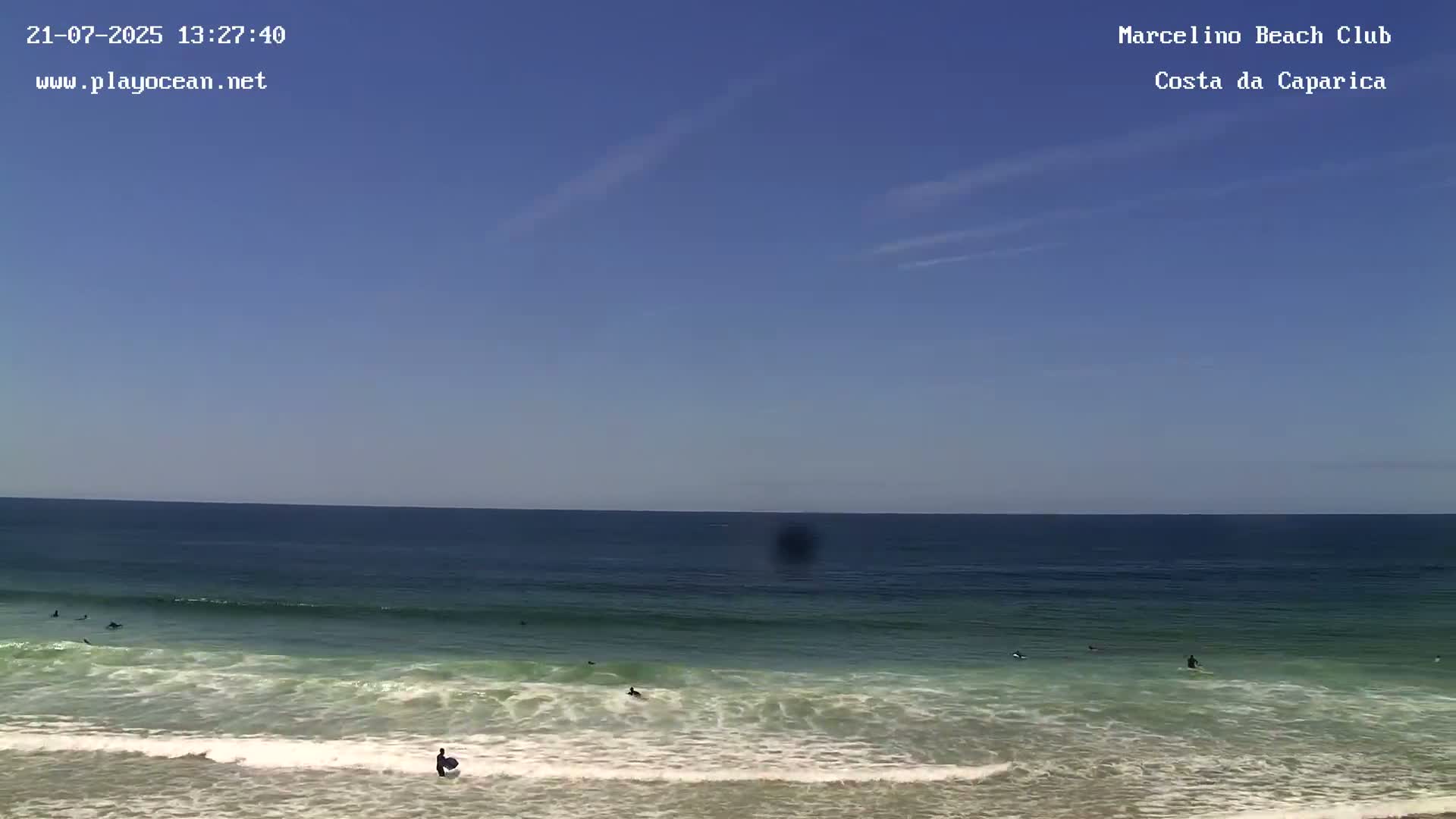 Praia de Santo Antonio Beach , Costa da Caparica Live Cam - Almada, Setubal, Lisbon,  Portugal