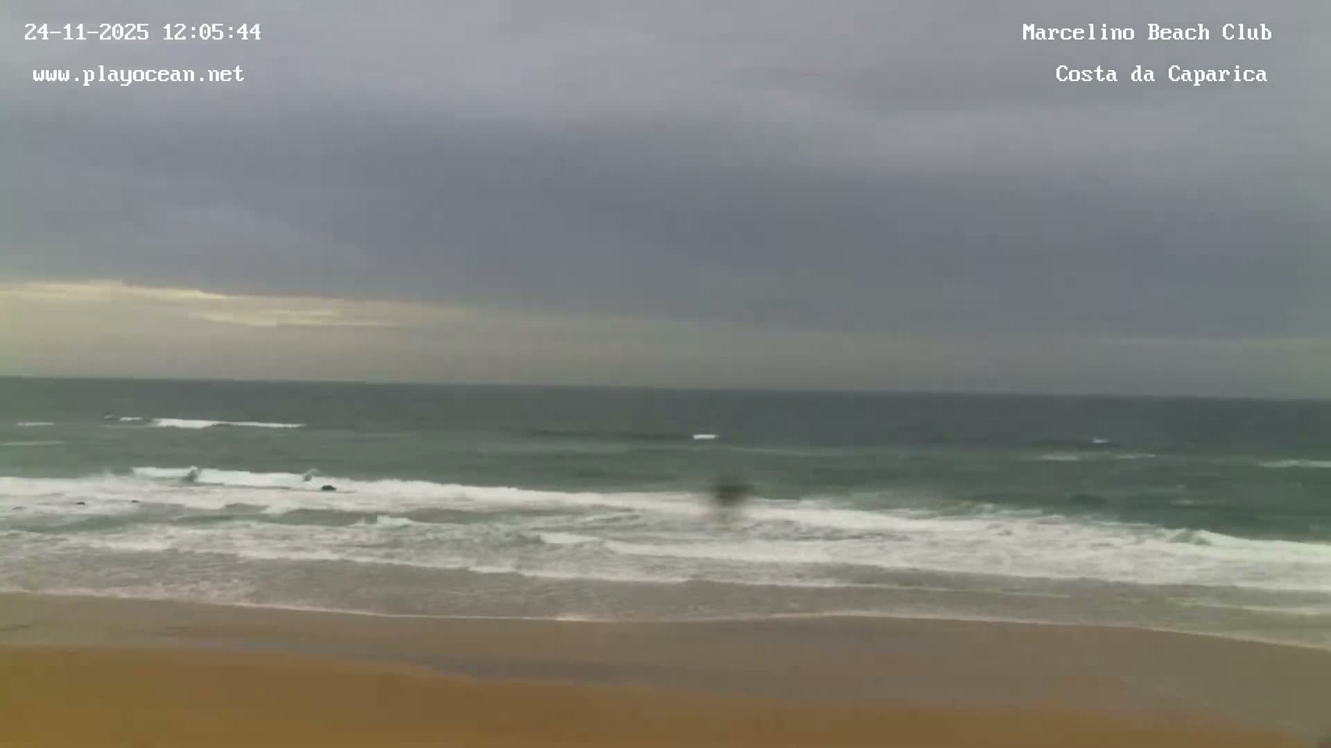 Praia de Santo Antonio Beach , Costa da Caparica Live Cam - Almada, Setubal, Lisbon,  Portugal