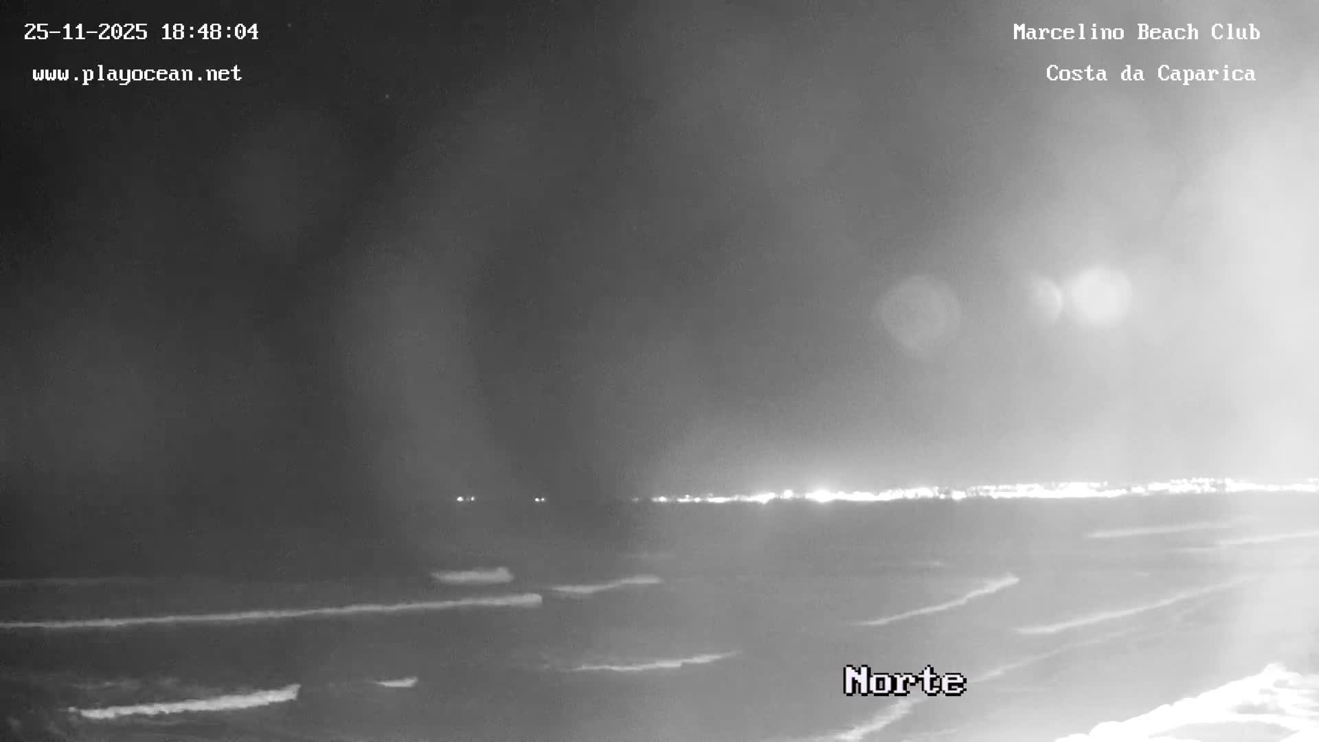 Praia de Santo Antonio Beach , Costa da Caparica Live Cam - Almada, Setubal, Lisbon,  Portugal