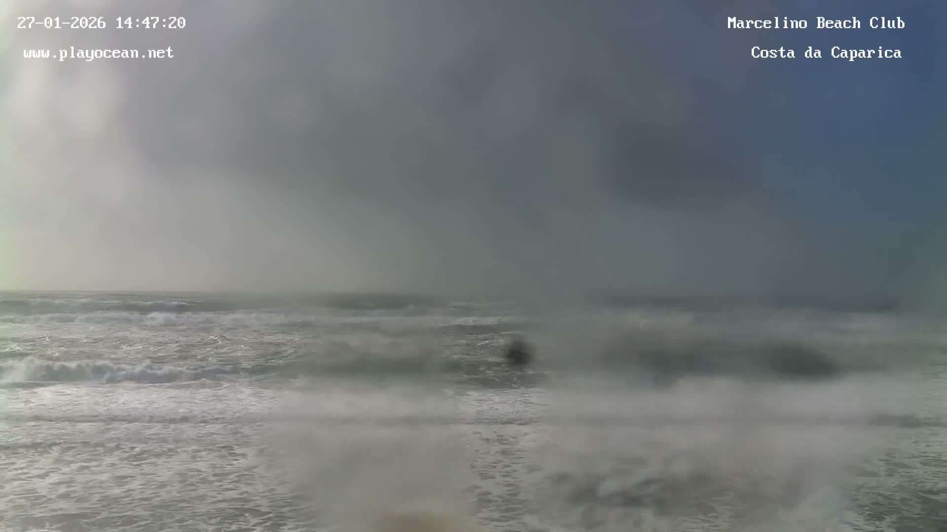 Praia de Santo Antonio Beach , Costa da Caparica Live Cam - Almada, Setubal, Lisbon,  Portugal