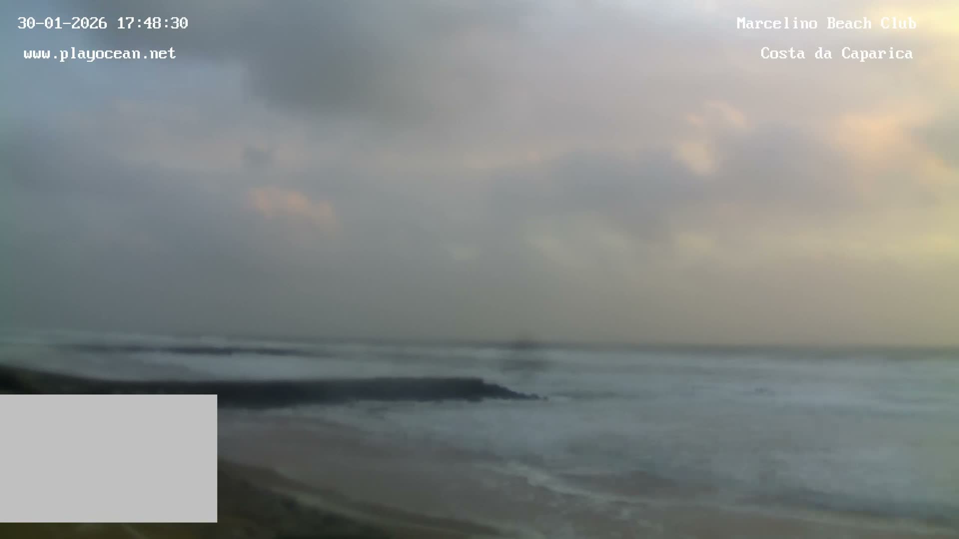 Praia de Santo Antonio Beach , Costa da Caparica Live Cam - Almada, Setubal, Lisbon,  Portugal