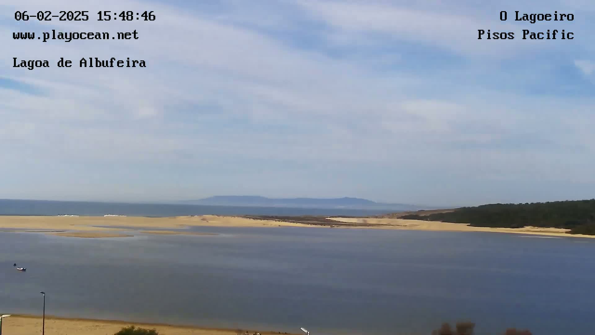 Lagoa de Albufeira Lake Wind Surf Live Cam - Sesimbra, Setubal, Portugal