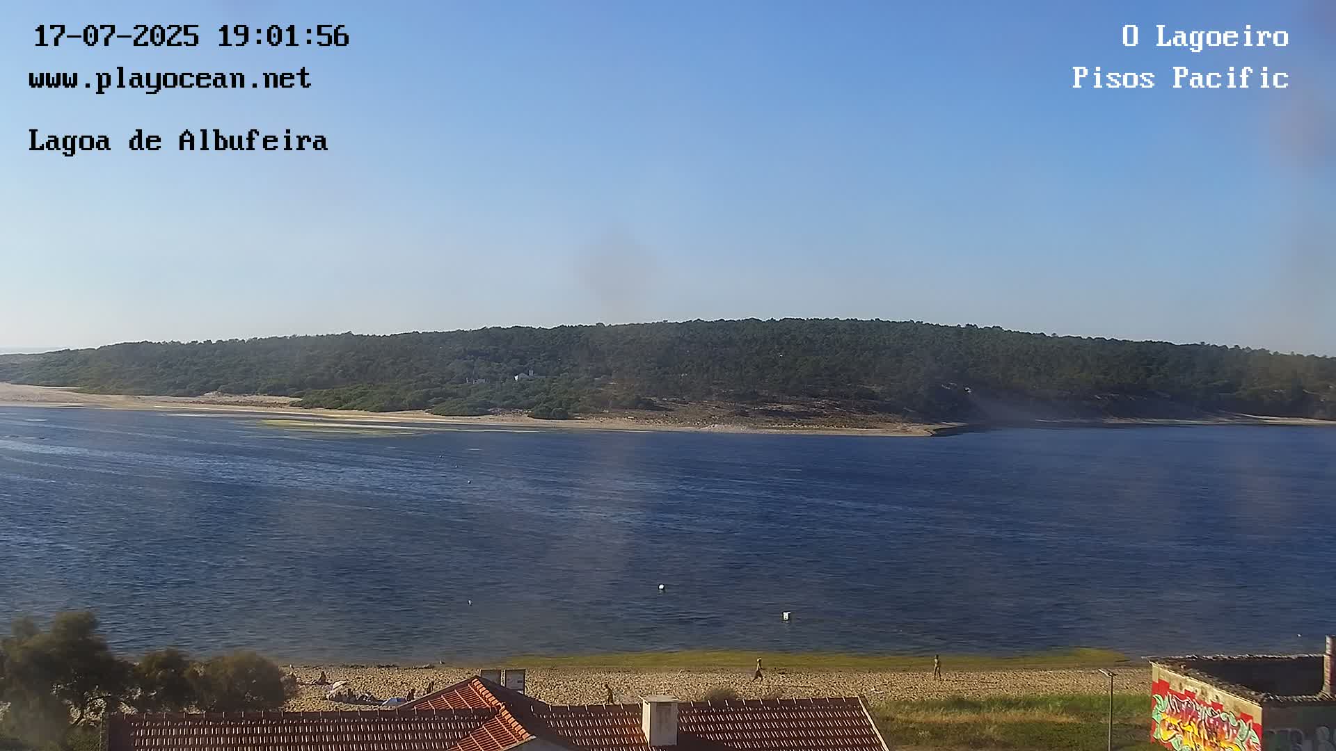 Lagoa de Albufeira Lake Wind Surf Live Cam - Sesimbra, Setubal, Lisbon, Portugal