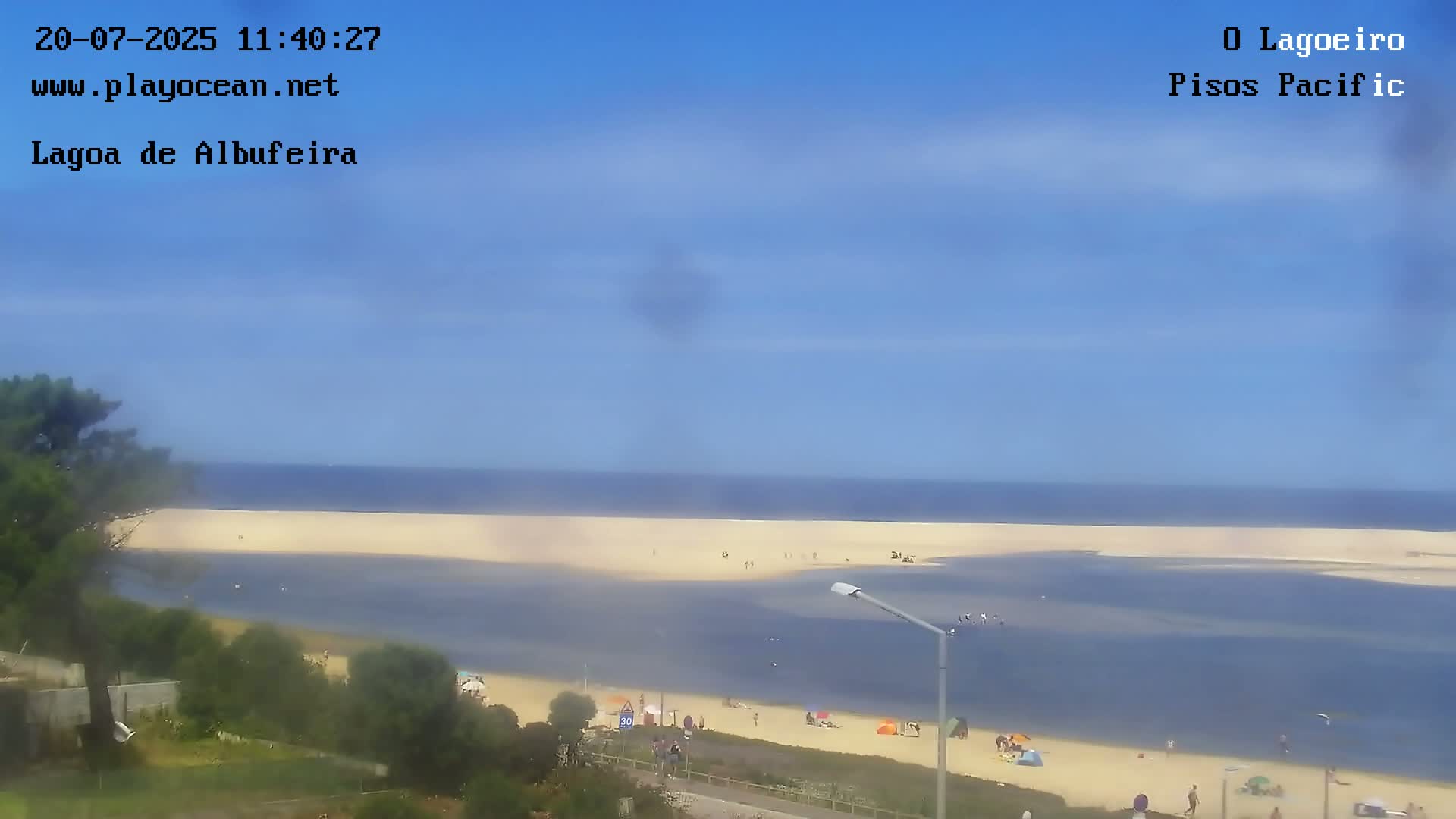 Lagoa de Albufeira Lake Wind Surf Live Cam - Sesimbra, Setubal, Lisbon, Portugal