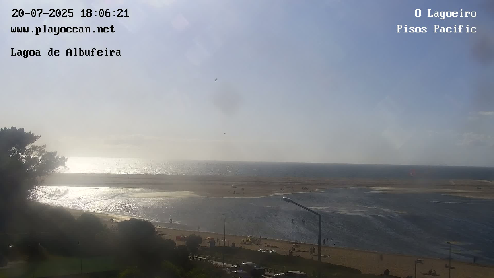 Lagoa de Albufeira Lake Wind Surf Live Cam - Sesimbra, Setubal, Lisbon, Portugal
