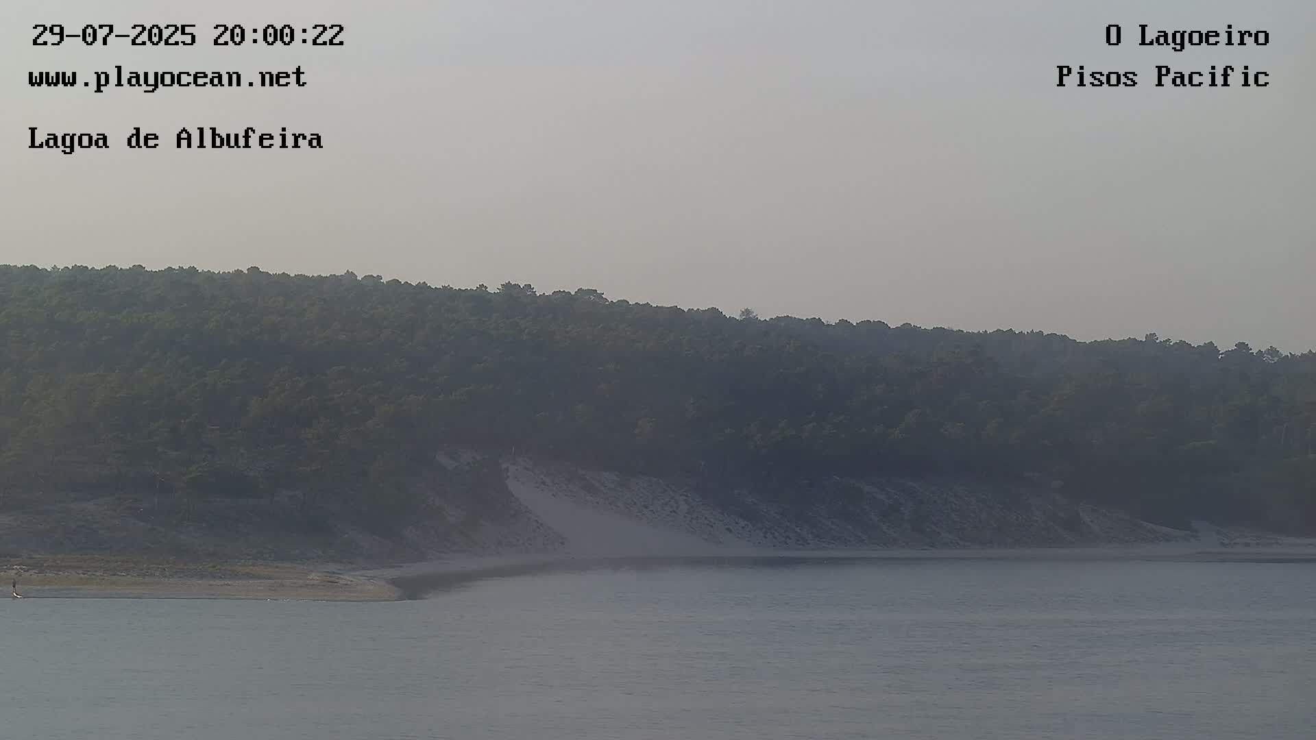 Lagoa de Albufeira Lake Wind Surf Live Cam - Sesimbra, Setubal, Lisbon, Portugal