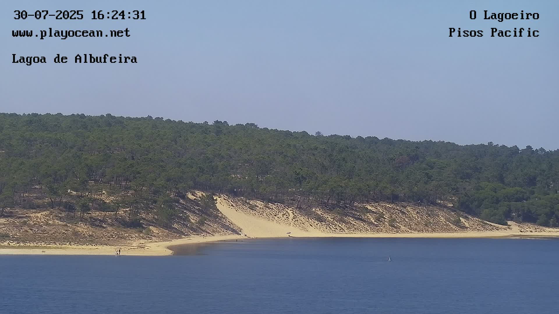 Lagoa de Albufeira Lake Wind Surf Live Cam - Sesimbra, Setubal, Lisbon, Portugal