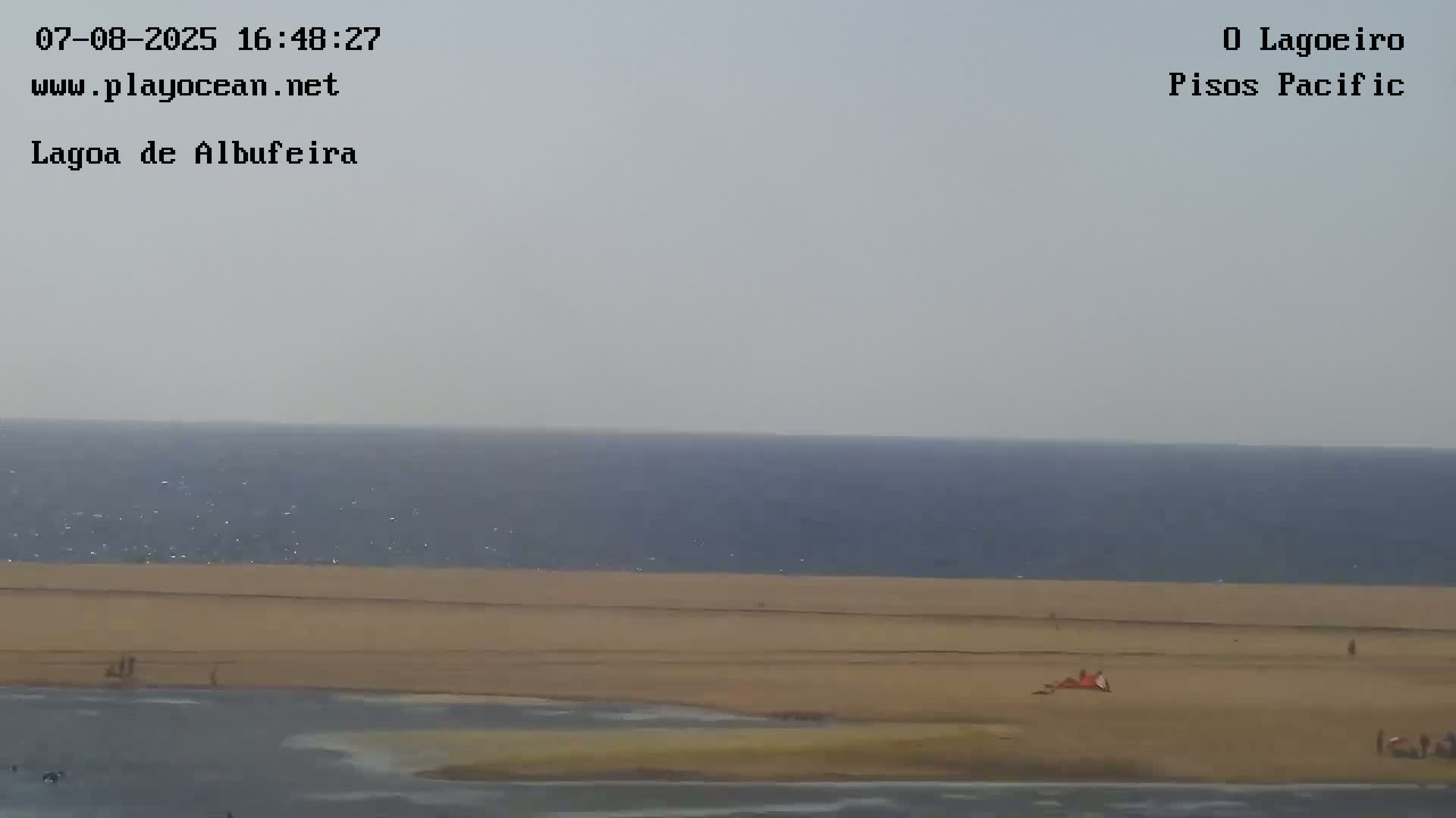 Lagoa de Albufeira Lake Wind Surf Live Cam - Sesimbra, Setubal, Lisbon, Portugal