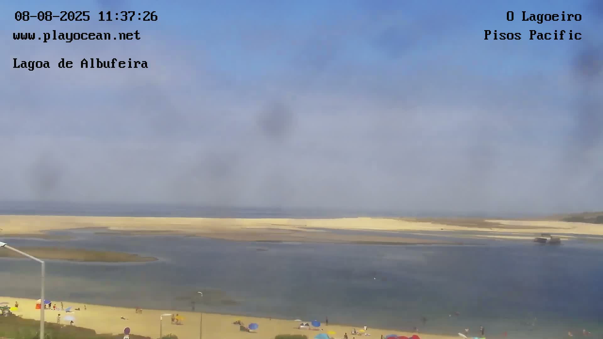 Lagoa de Albufeira Lake Wind Surf Live Cam - Sesimbra, Setubal, Lisbon, Portugal