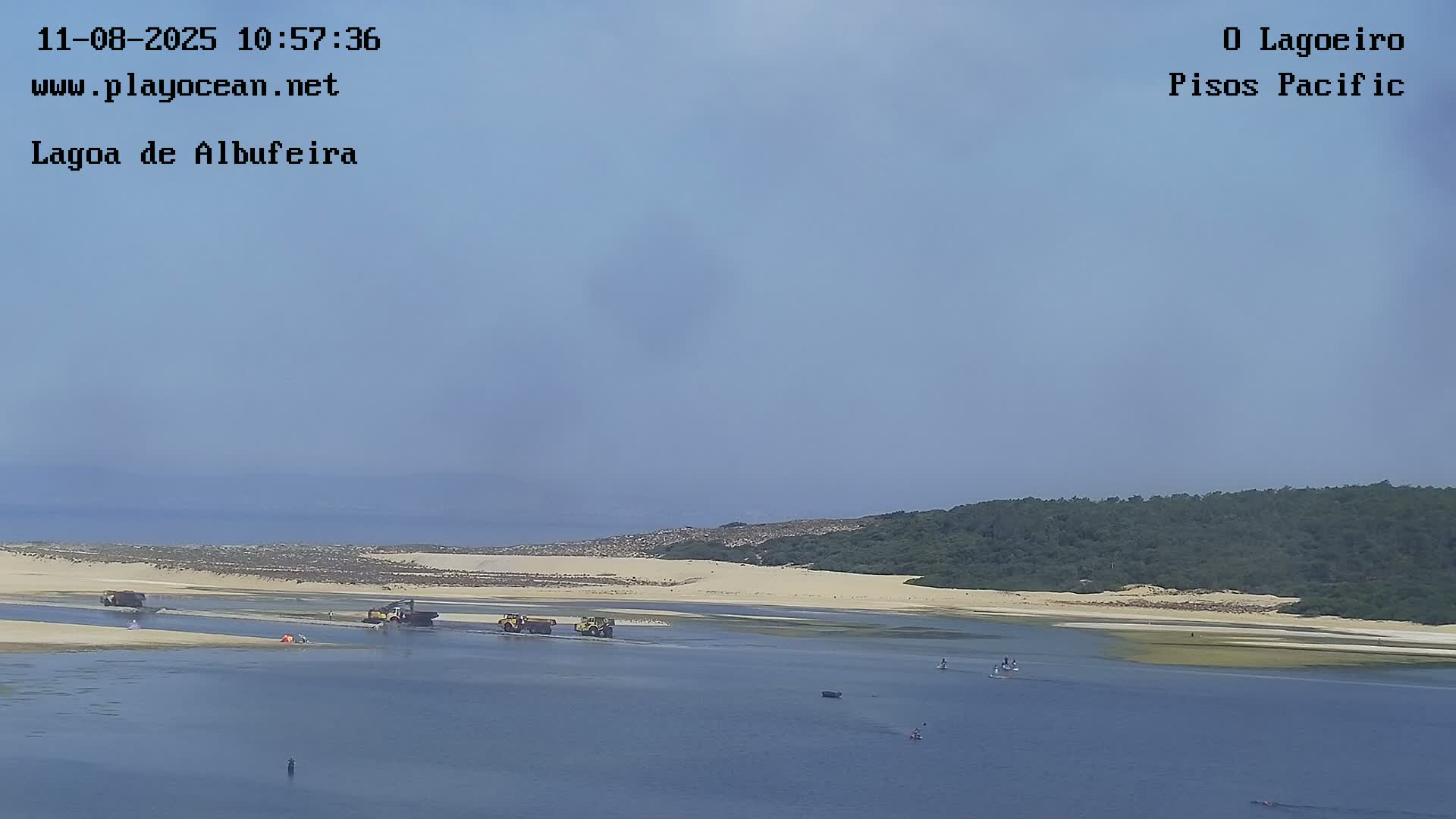 Lagoa de Albufeira Lake Wind Surf Live Cam - Sesimbra, Setubal, Lisbon, Portugal