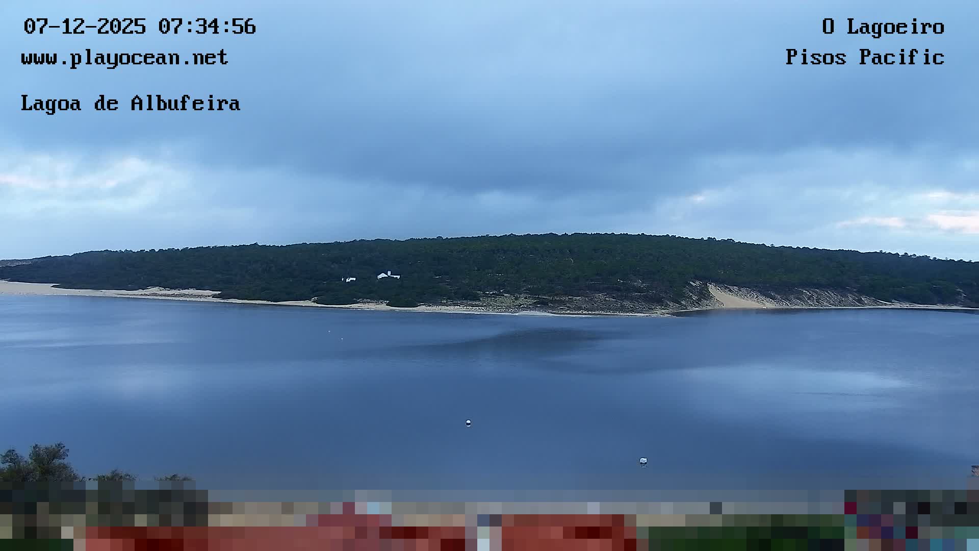 Lagoa de Albufeira Lake Wind Surf Live Cam - Sesimbra, Setubal, Lisbon, Portugal