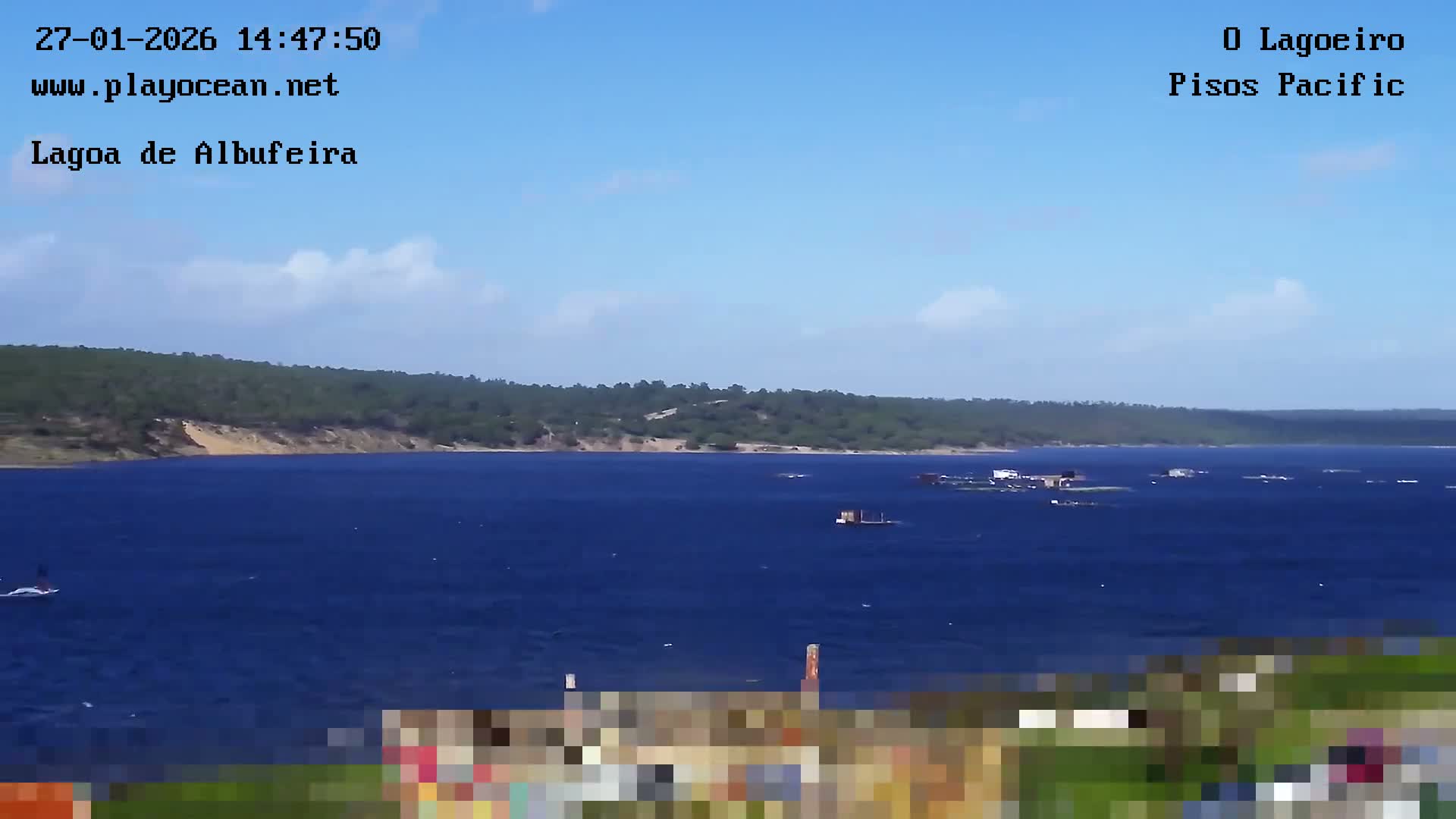 Lagoa de Albufeira Lake Wind Surf Live Cam - Sesimbra, Setubal, Lisbon, Portugal