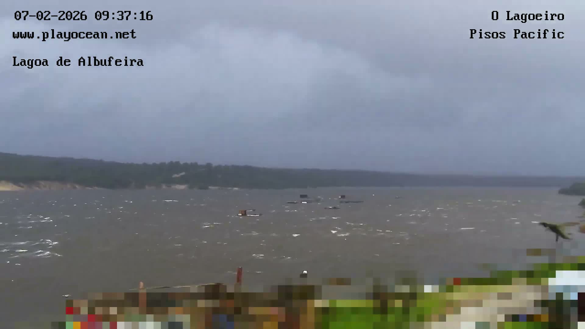 Lagoa de Albufeira Lake Wind Surf Live Cam - Sesimbra, Setubal, Lisbon, Portugal