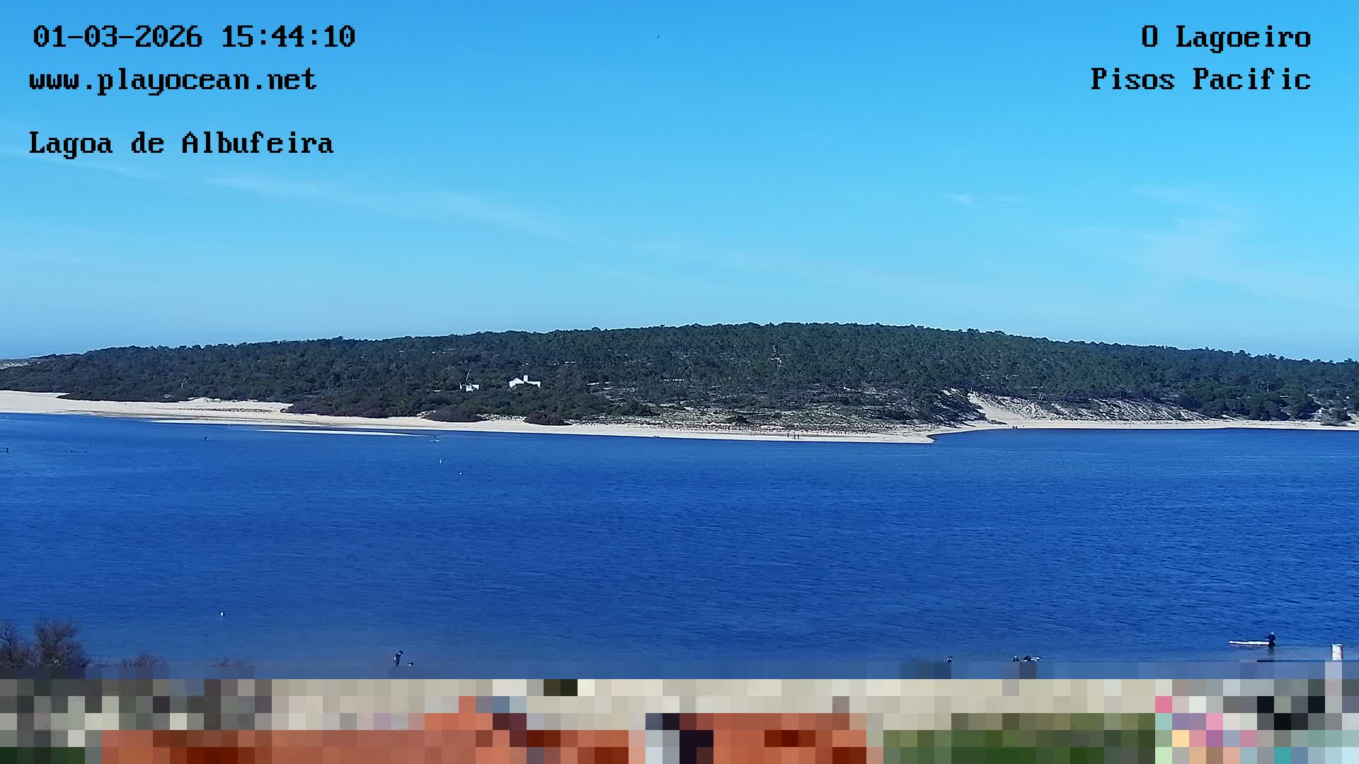 Lagoa de Albufeira Lake Wind Surf Live Cam - Sesimbra, Setubal, Lisbon, Portugal