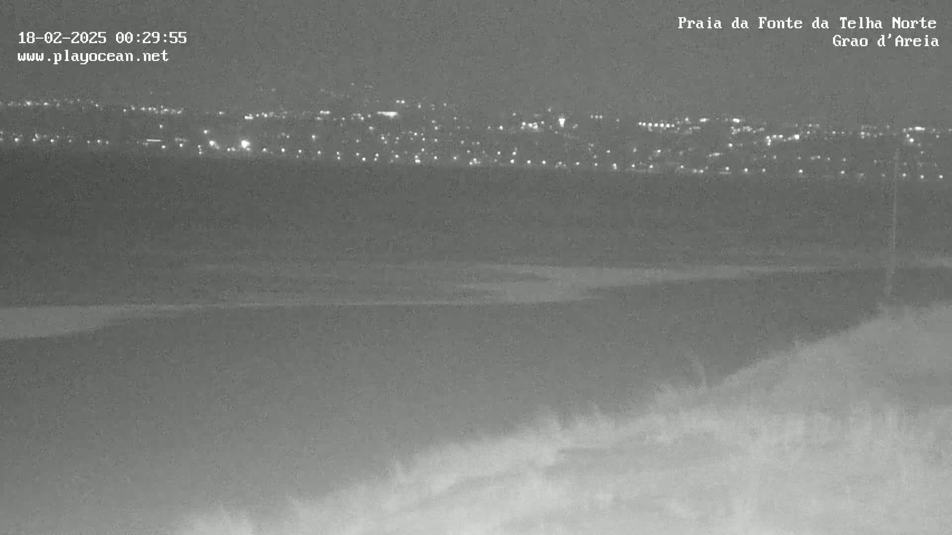 Praia da Fonte da Telha Beach, Costa de Caparica Surf  Live Cam - Almada, Setubal, Portugal