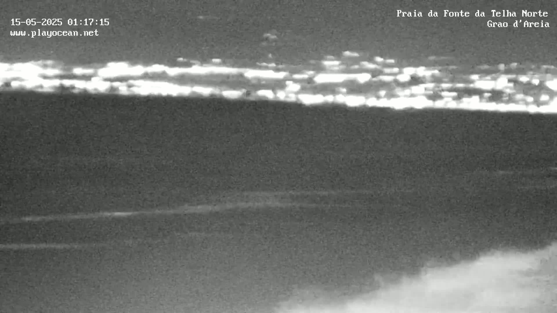 Praia da Fonte da Telha Beach, Costa de Caparica Surf  Live Cam - Almada, Setubal, Lisbon, Portugal