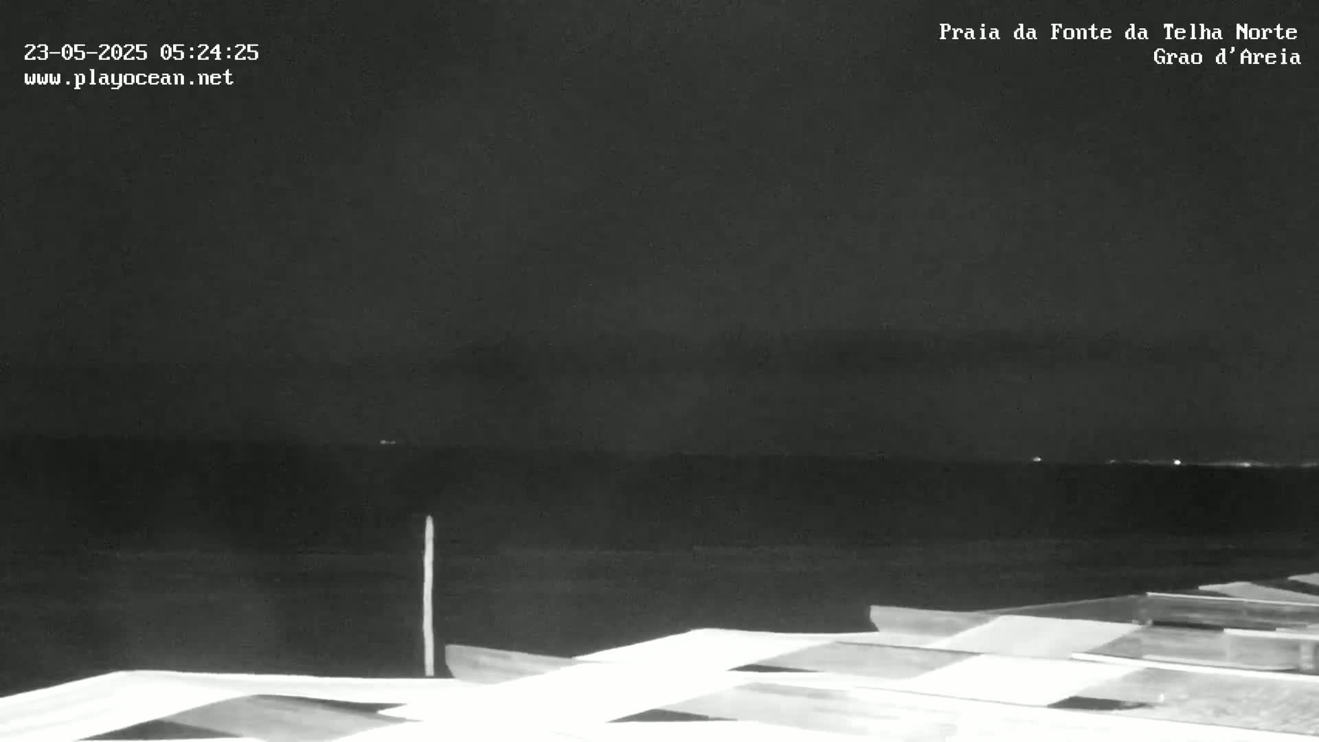 Praia da Fonte da Telha Beach, Costa de Caparica Surf  Live Cam - Almada, Setubal, Lisbon, Portugal