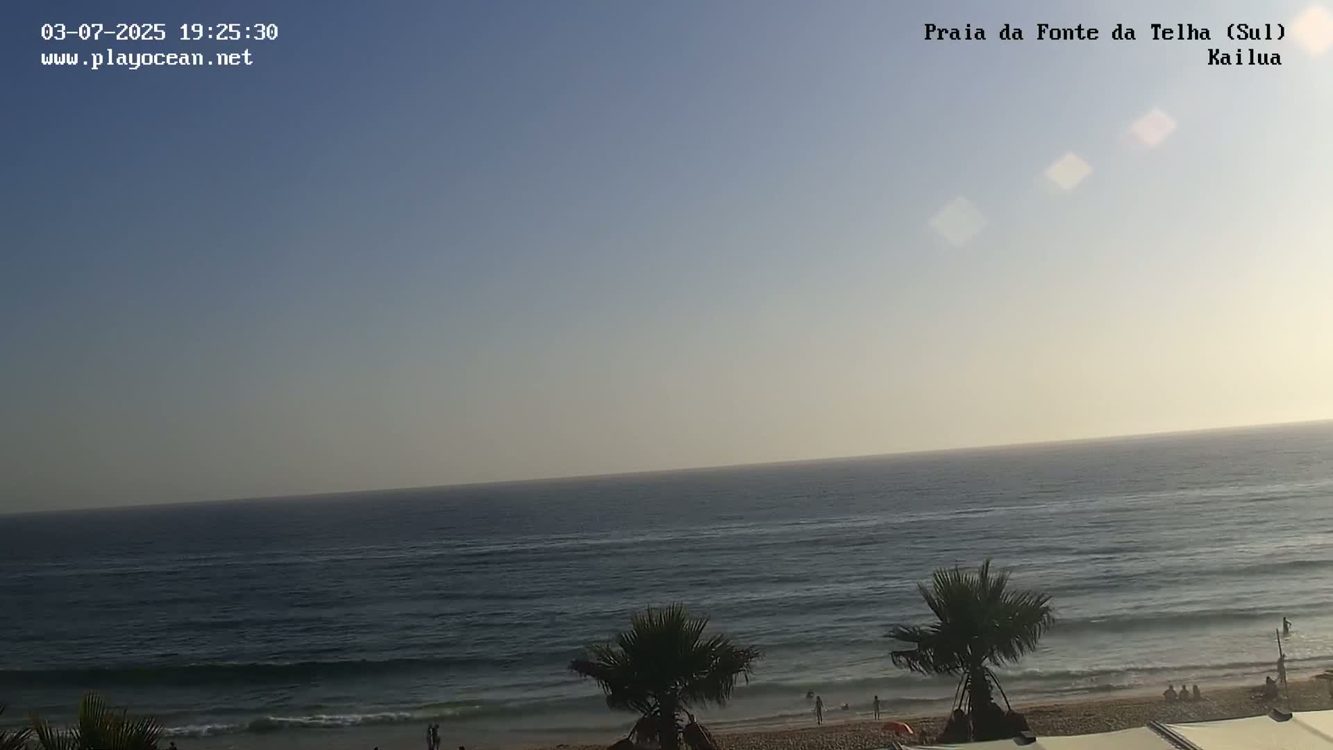 Praia da Fonte da Telha Beach, Costa de Caparica Surf  Live Cam - Almada, Setubal, Lisbon, Portugal