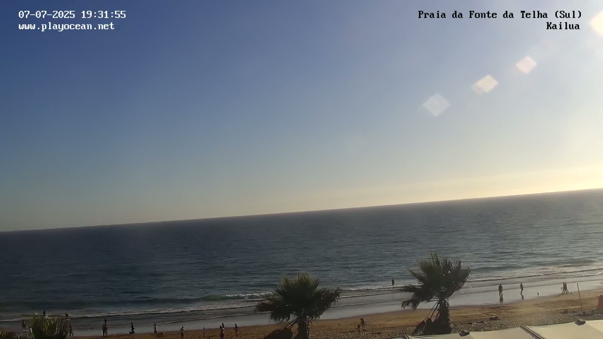 Praia da Fonte da Telha Beach, Costa de Caparica Surf  Live Cam - Almada, Setubal, Lisbon, Portugal