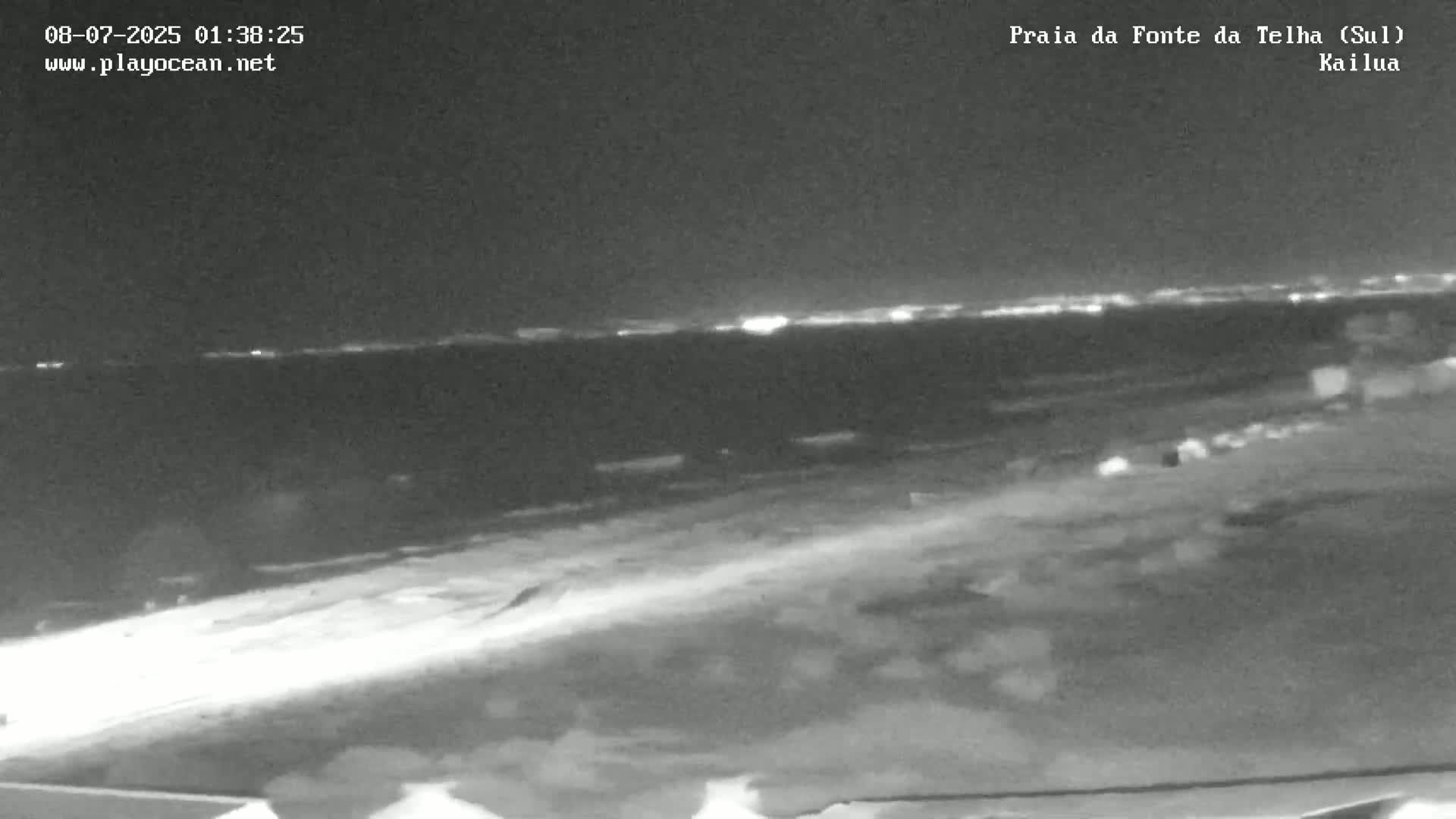 Praia da Fonte da Telha Beach, Costa de Caparica Surf  Live Cam - Almada, Setubal, Lisbon, Portugal