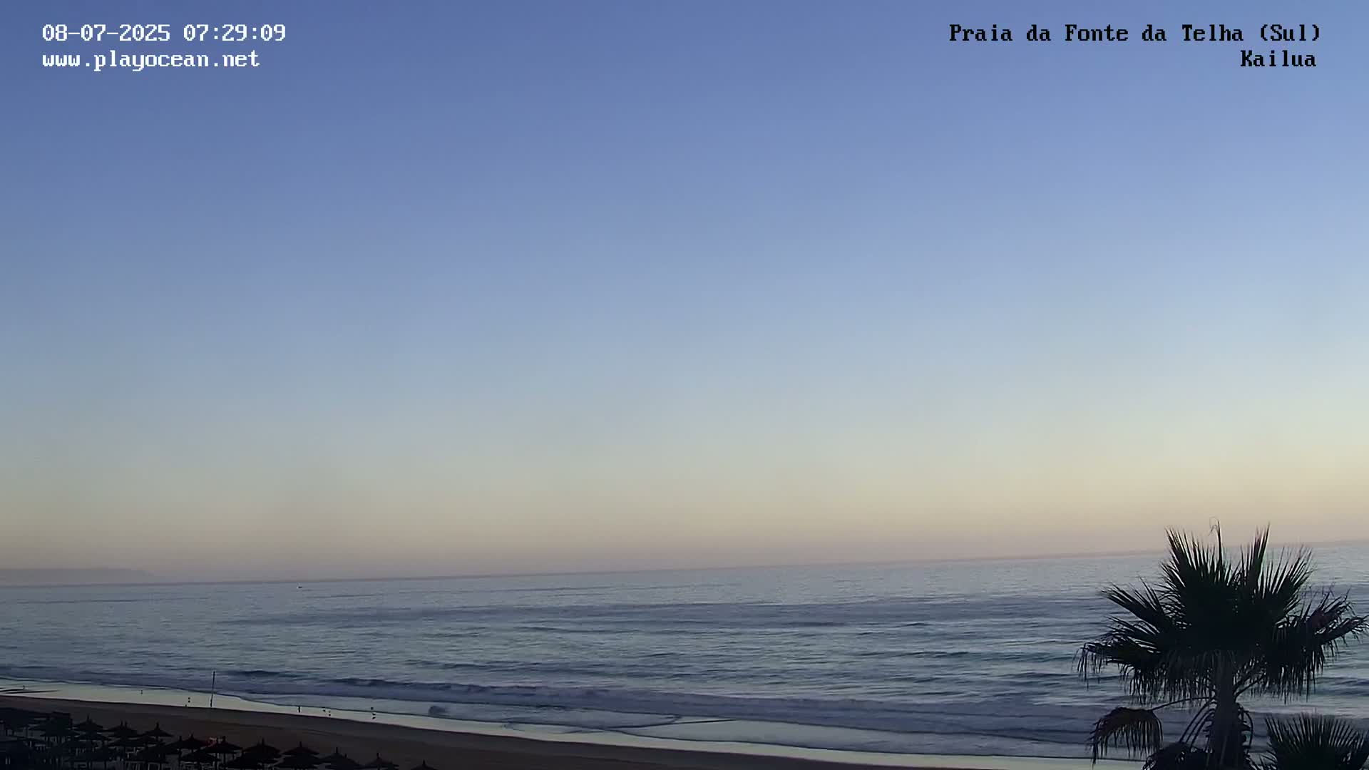 Praia da Fonte da Telha Beach, Costa de Caparica Surf  Live Cam - Almada, Setubal, Lisbon, Portugal
