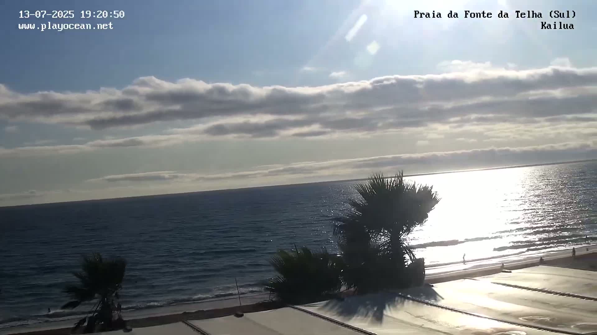 Praia da Fonte da Telha Beach, Costa de Caparica Surf  Live Cam - Almada, Setubal, Lisbon, Portugal