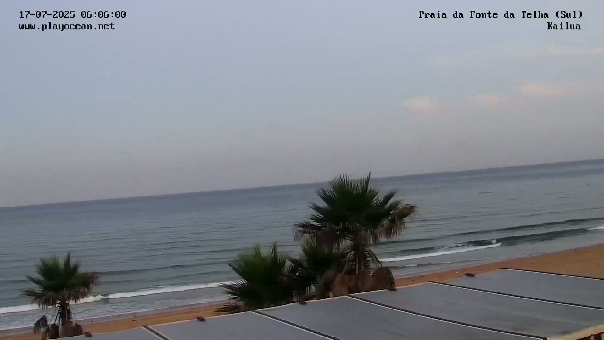 Praia da Fonte da Telha Beach, Costa de Caparica Surf  Live Cam - Almada, Setubal, Lisbon, Portugal