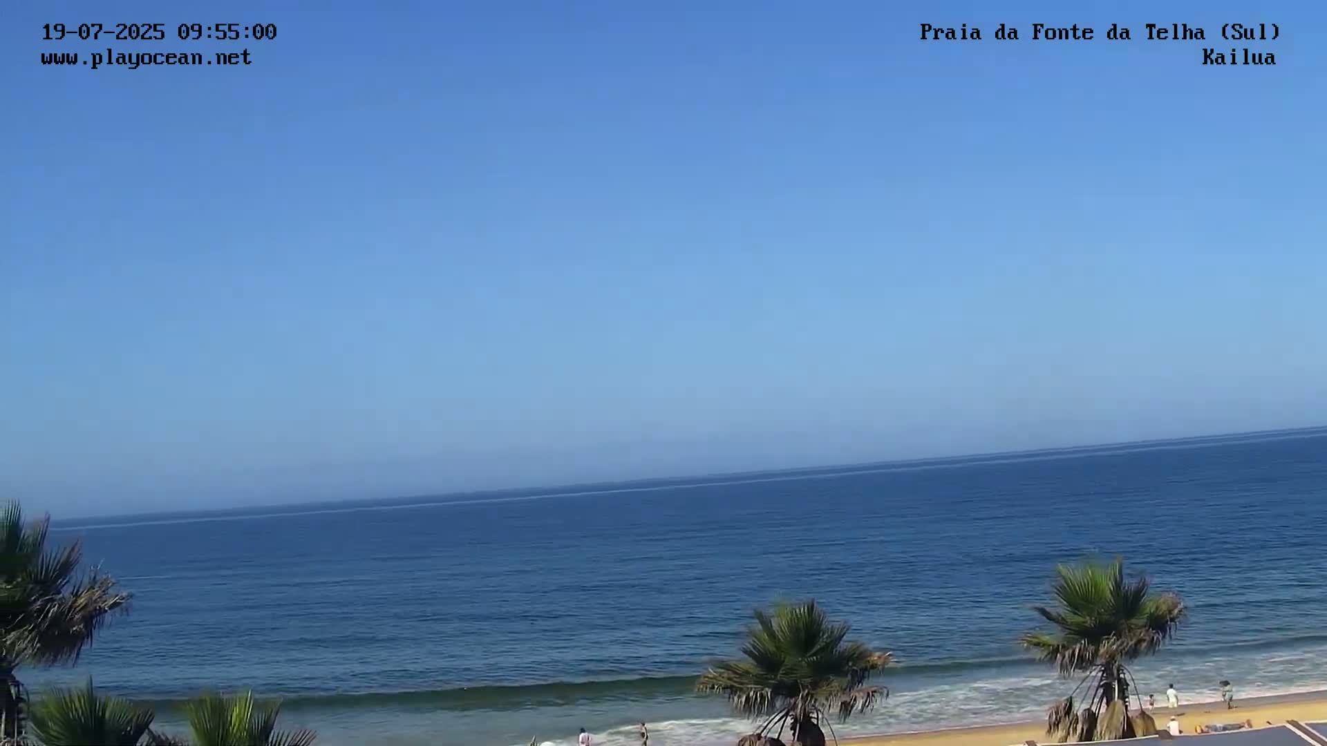 Praia da Fonte da Telha Beach, Costa de Caparica Surf  Live Cam - Almada, Setubal, Lisbon, Portugal