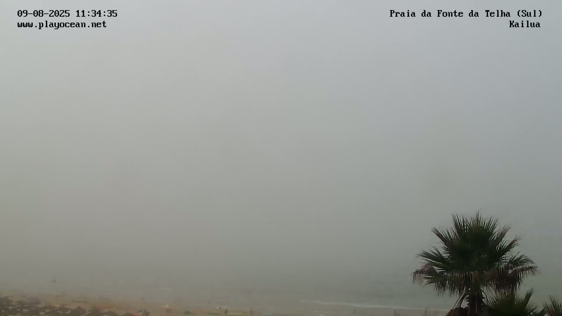 Praia da Fonte da Telha Beach, Costa de Caparica Surf  Live Cam - Almada, Setubal, Lisbon, Portugal