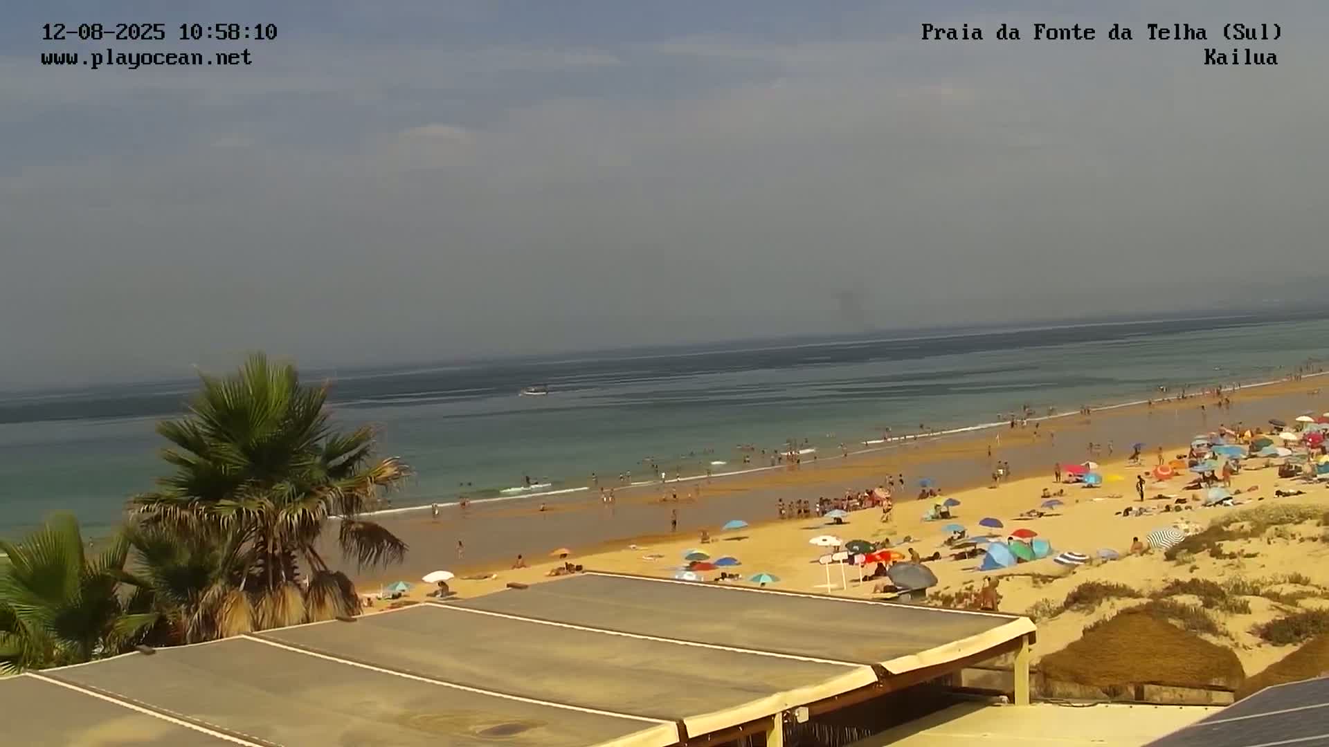 Praia da Fonte da Telha Beach, Costa de Caparica Surf  Live Cam - Almada, Setubal, Lisbon, Portugal